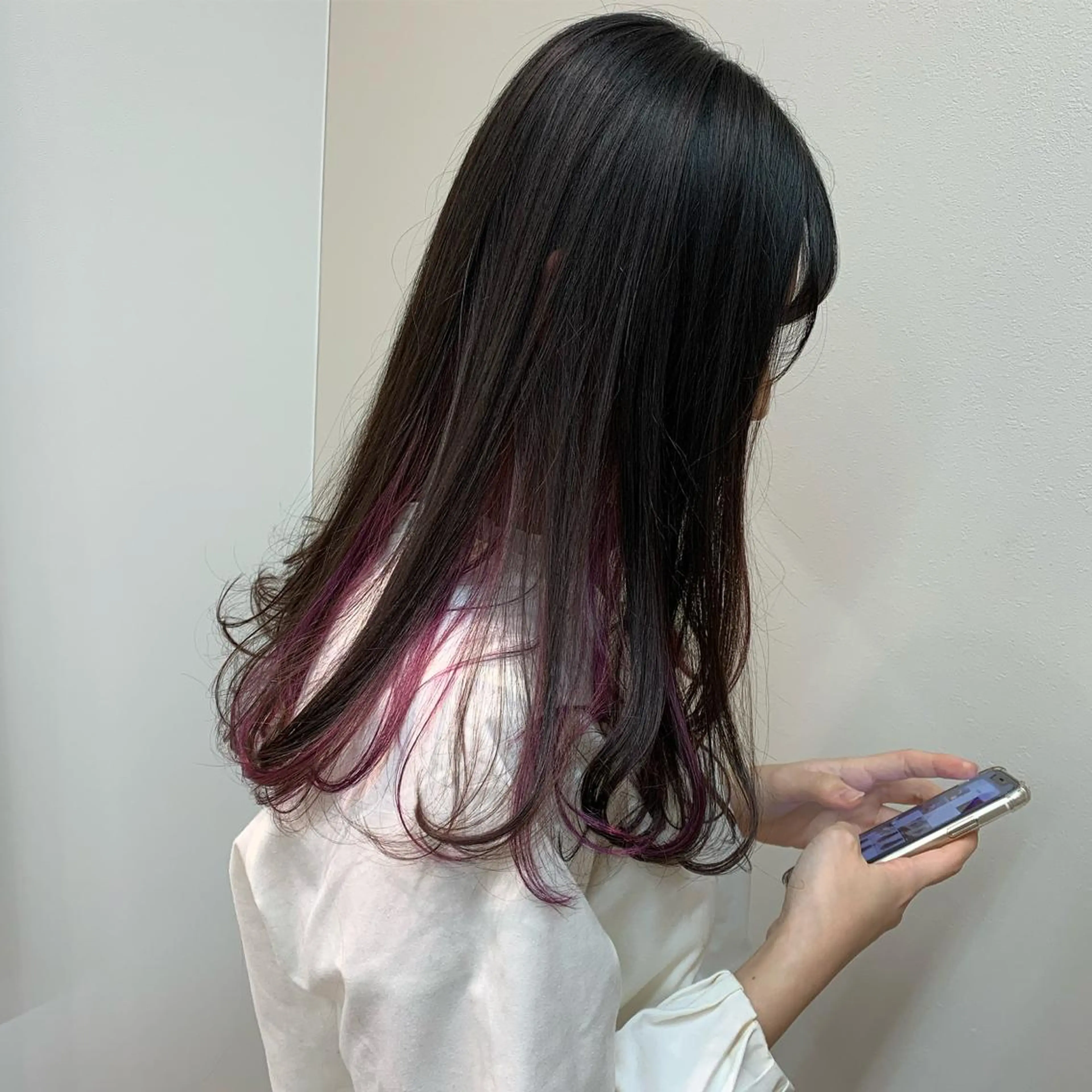 セミロング 👑満足度1000% 重村　春奈👑のヘアスタイル