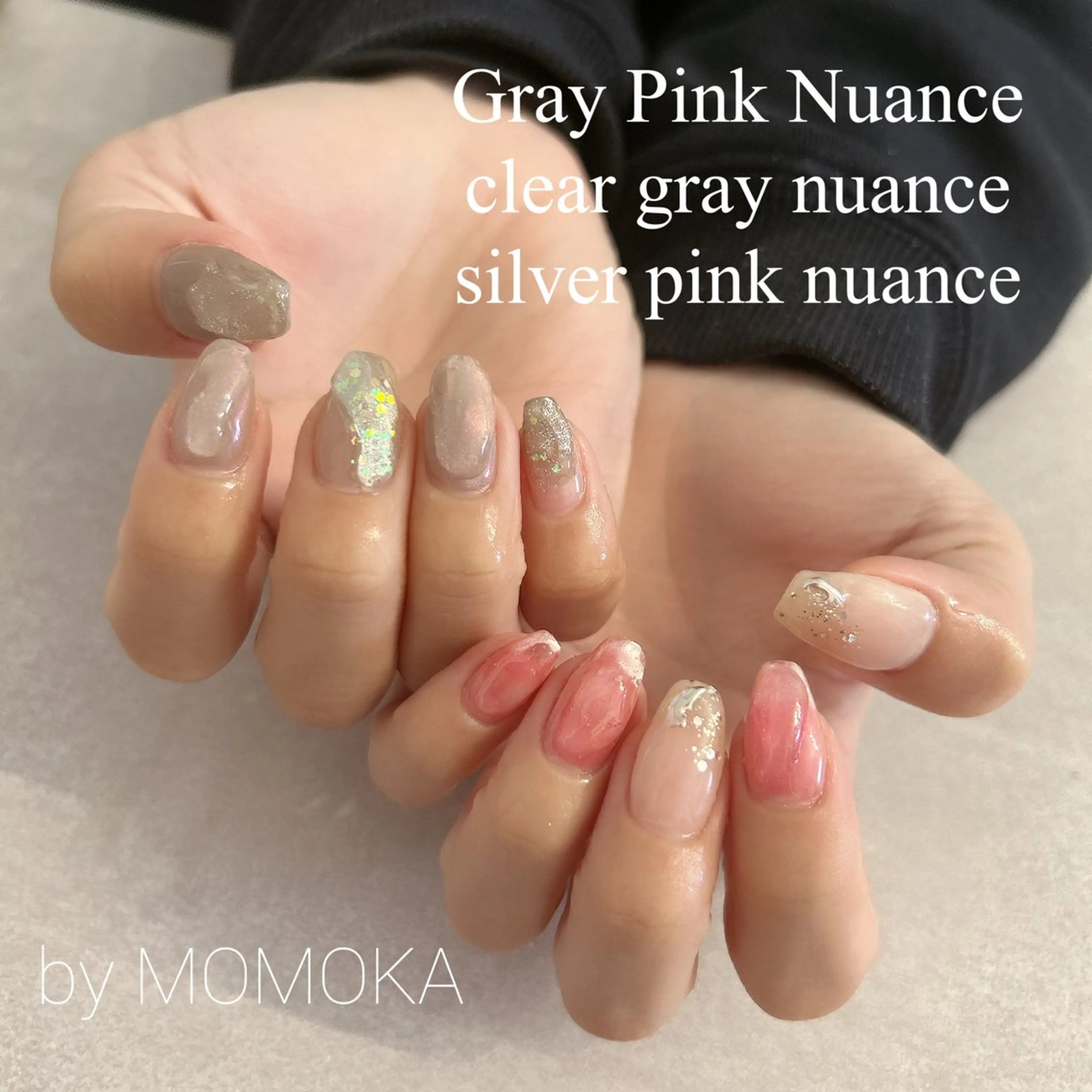 ネイル ニュアンスネイル ハンドネイル momoka_nails所属・Momo Nailsのネイルデザイン