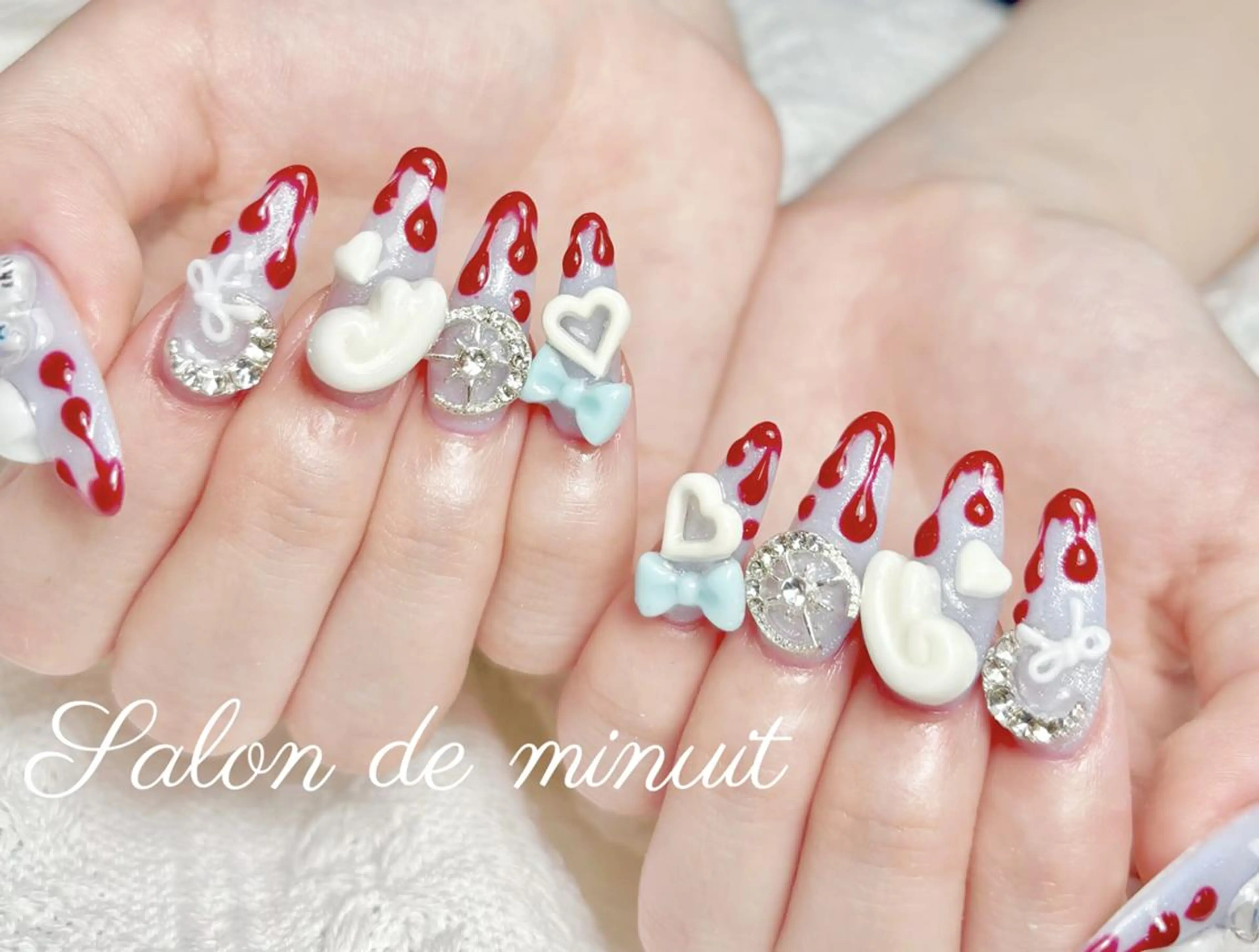 ネイル Salon de Minuit🦩のネイルデザイン