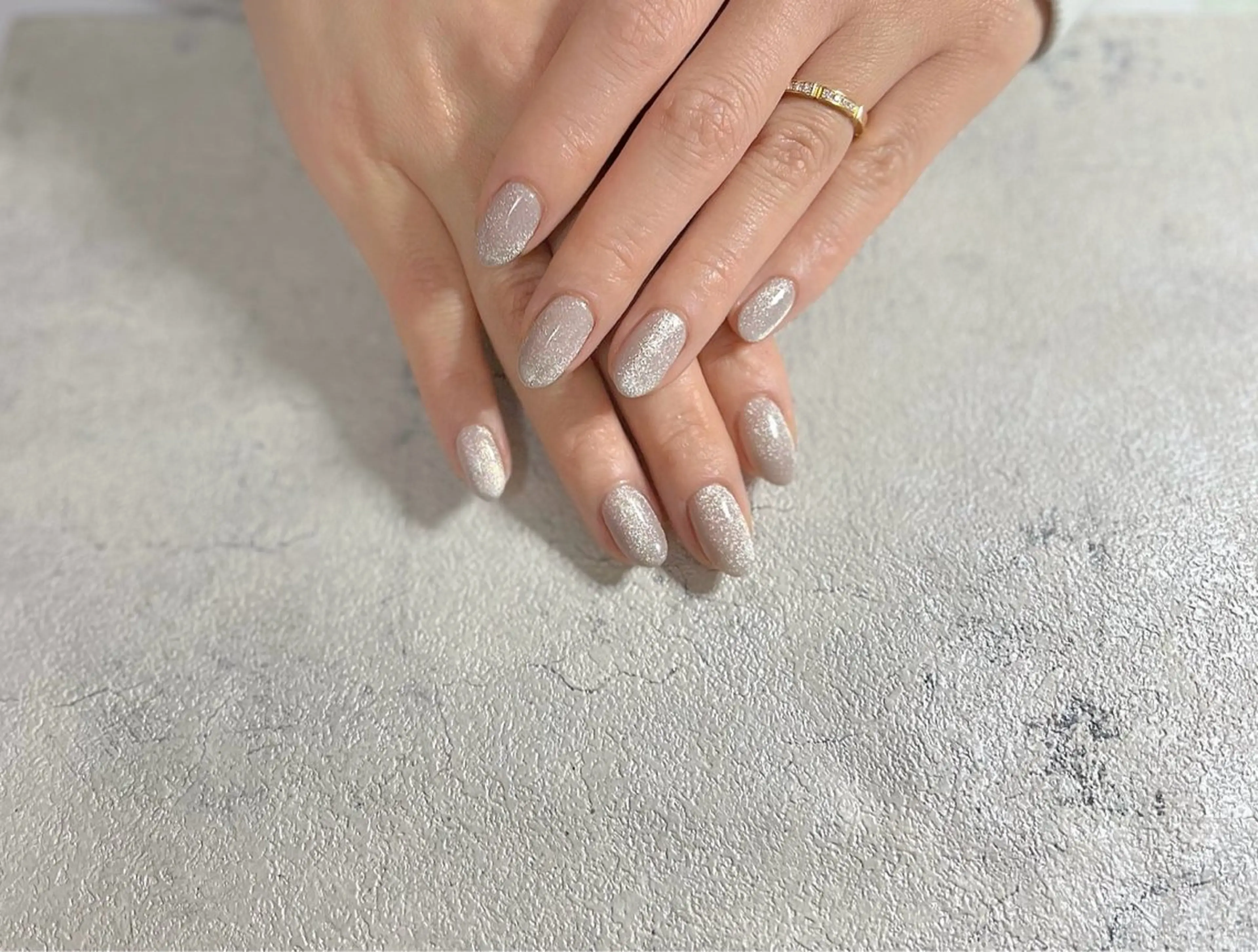 ✨オフ込✨ハンドorフットジェルネイル💅🧲マグネット✨マーブル🎨カラグラ✨お好きなお色お選び頂けます🩷の写真