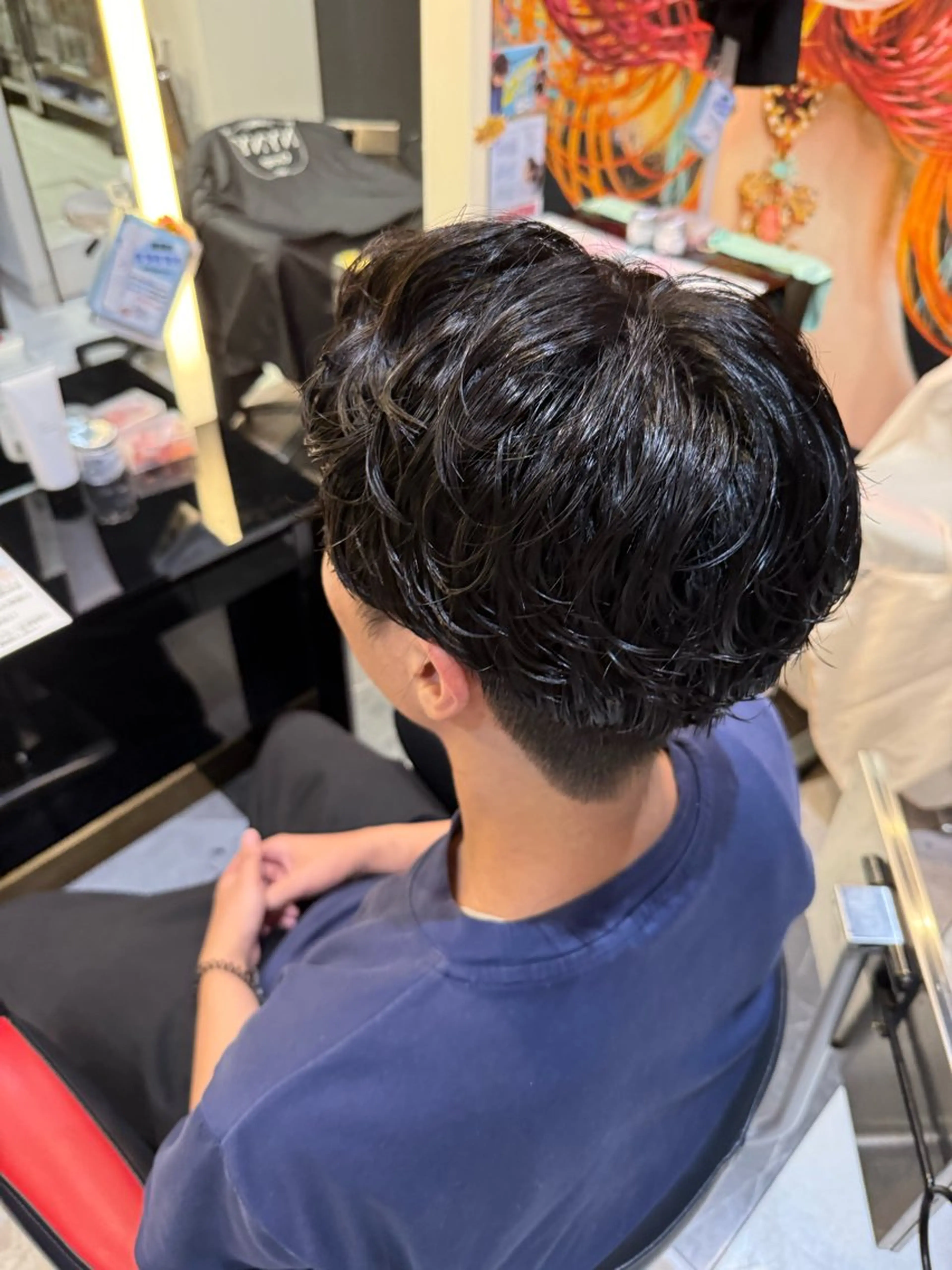 パーマ メンズ メンズパーマ ニュアンスパーマ 田中 海斗のヘアスタイル