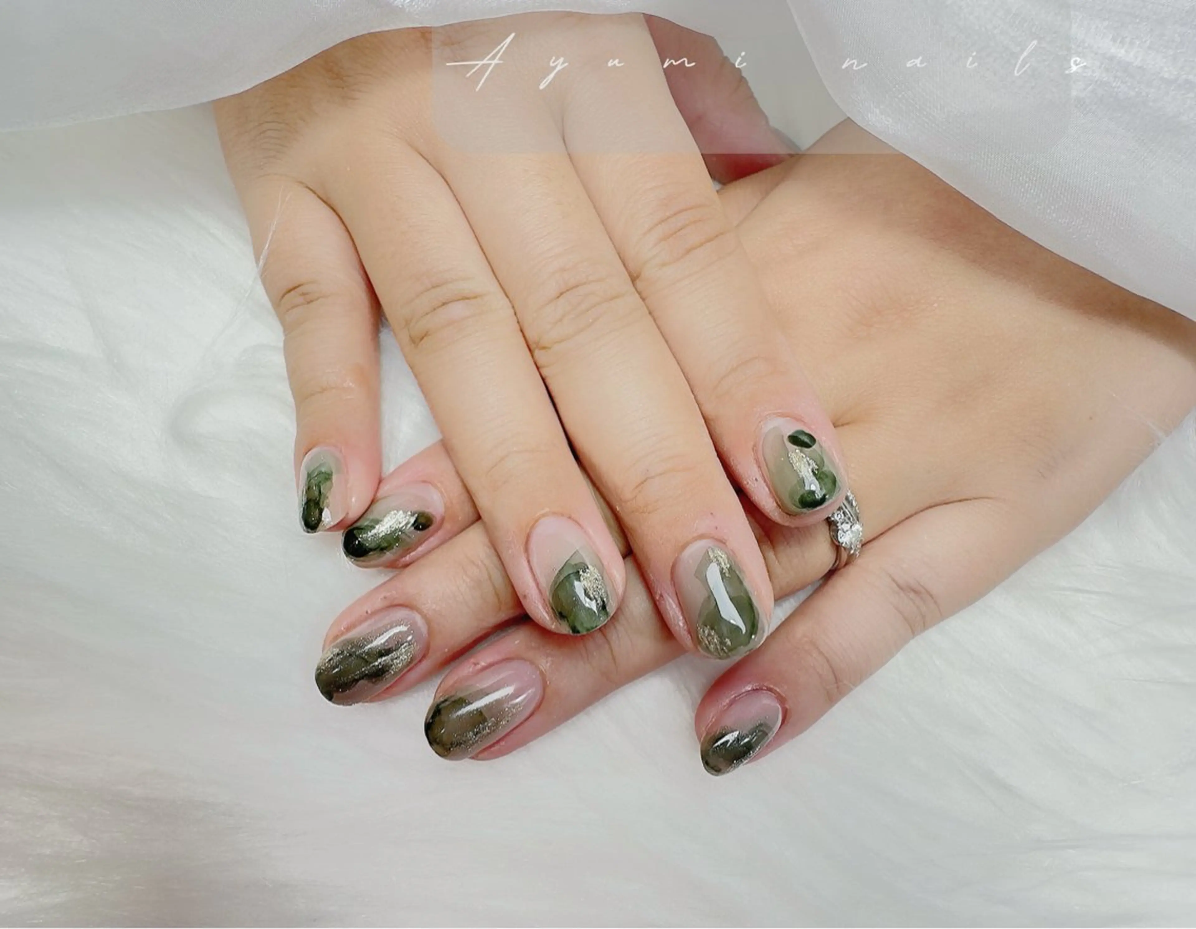 ネイル ニュアンスネイル Ayumi nails川崎店のネイルデザイン