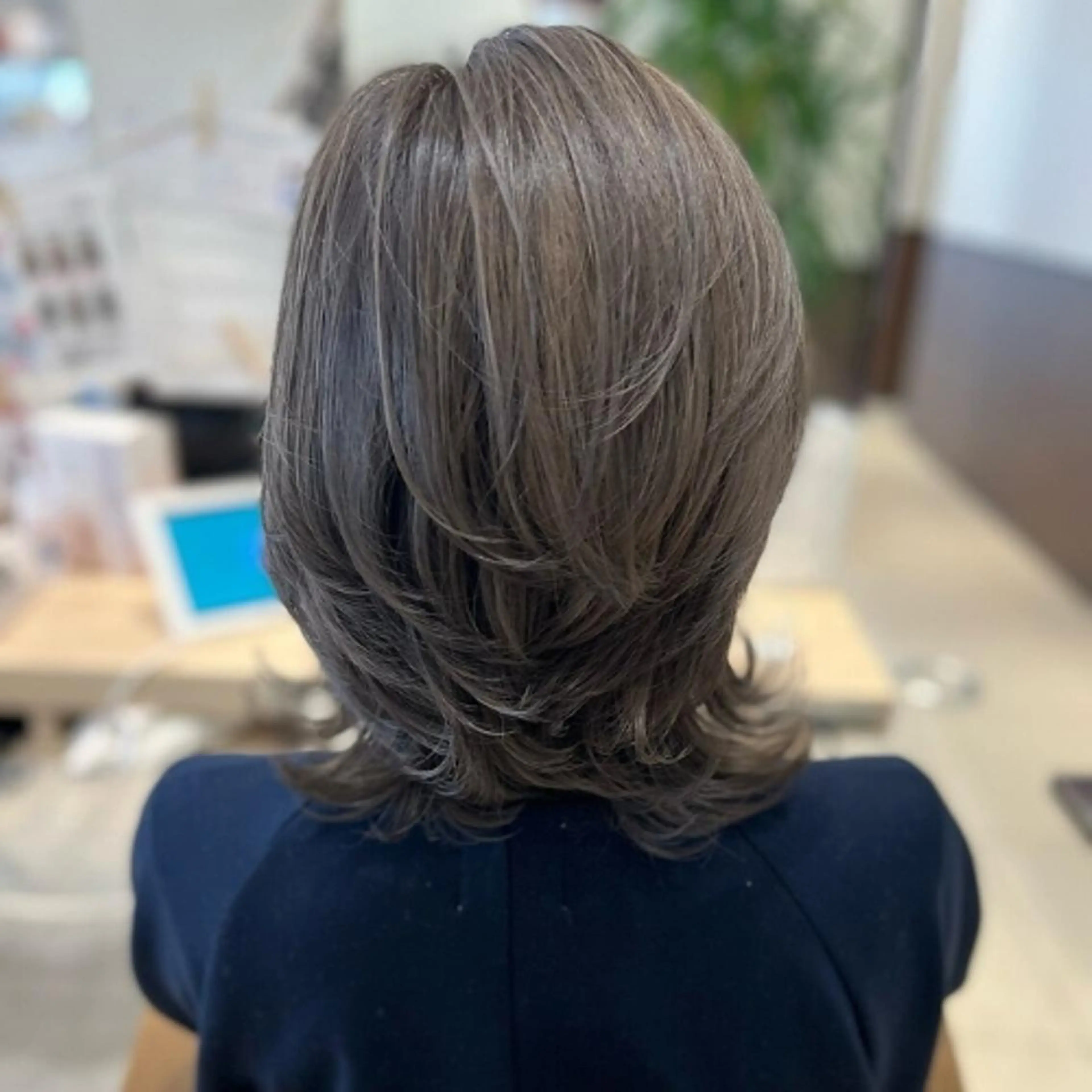 セミロング パーマ カット パーマ ヘアケアサロン MAIN[メイン]のヘアスタイル