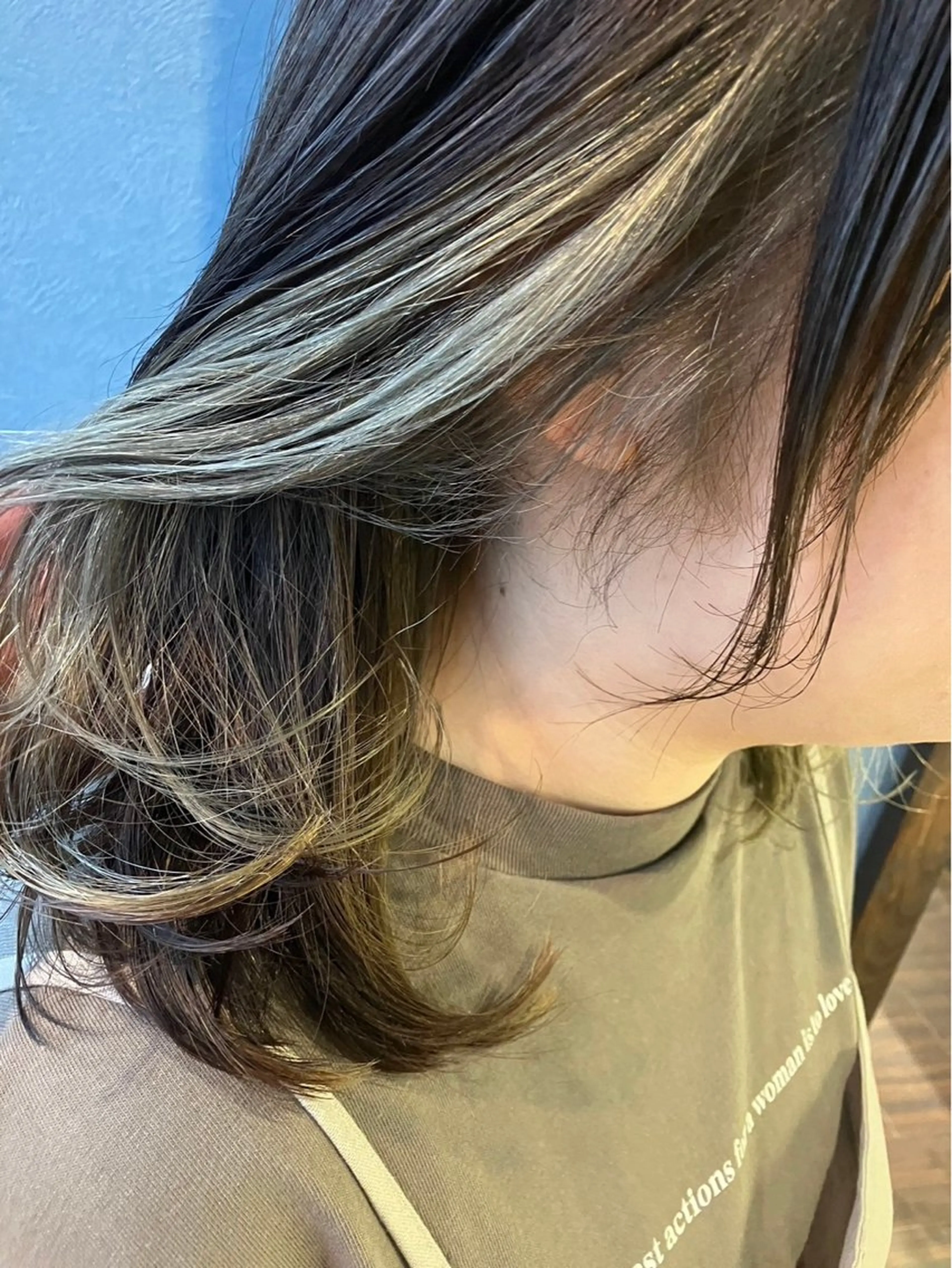 ミディアム ヘアカラー 🎀Kubu大橋 夏夢🎀のヘアスタイル
