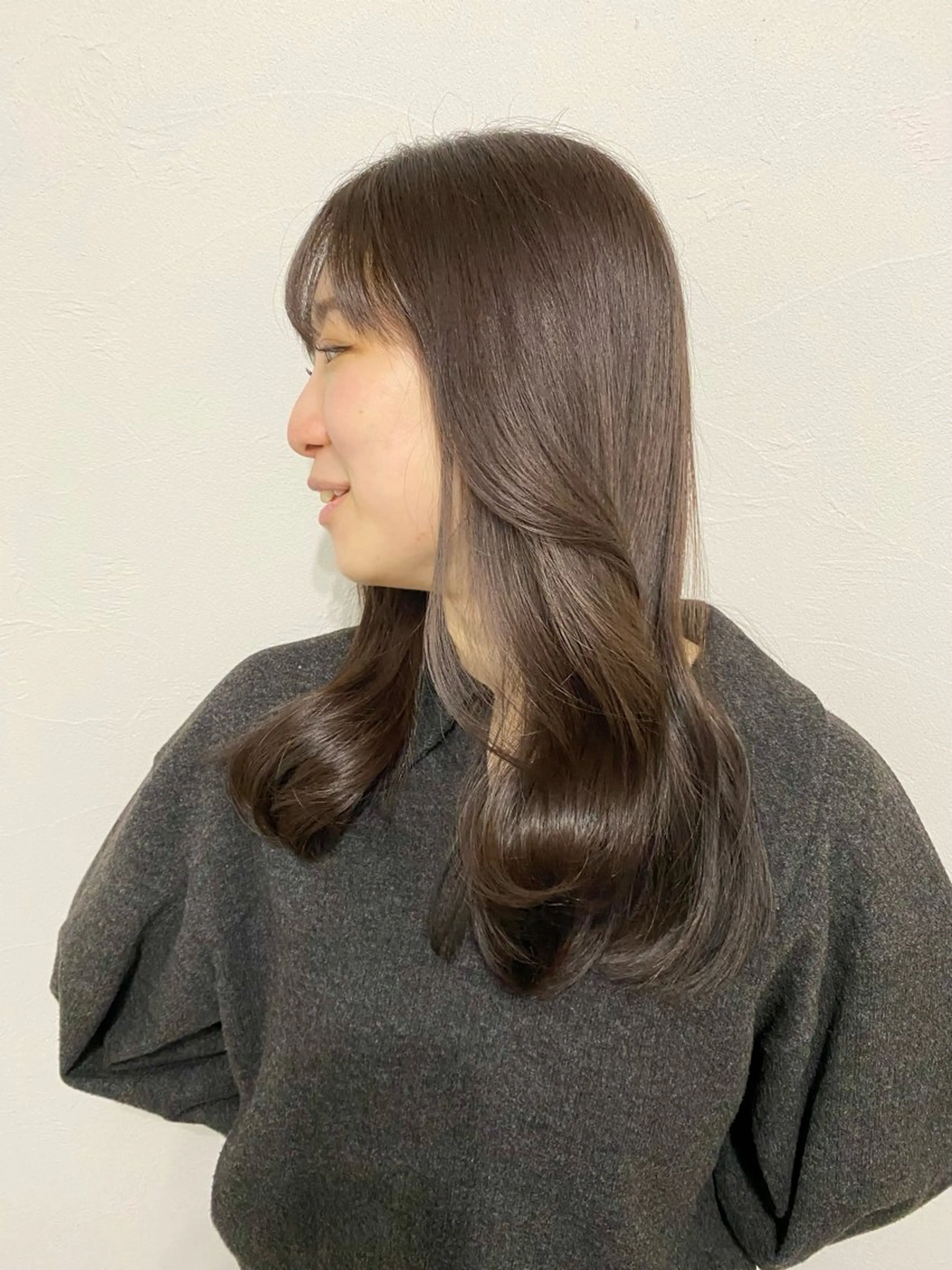セミロング Nicoru*所属・園田 綾佳のヘアスタイル