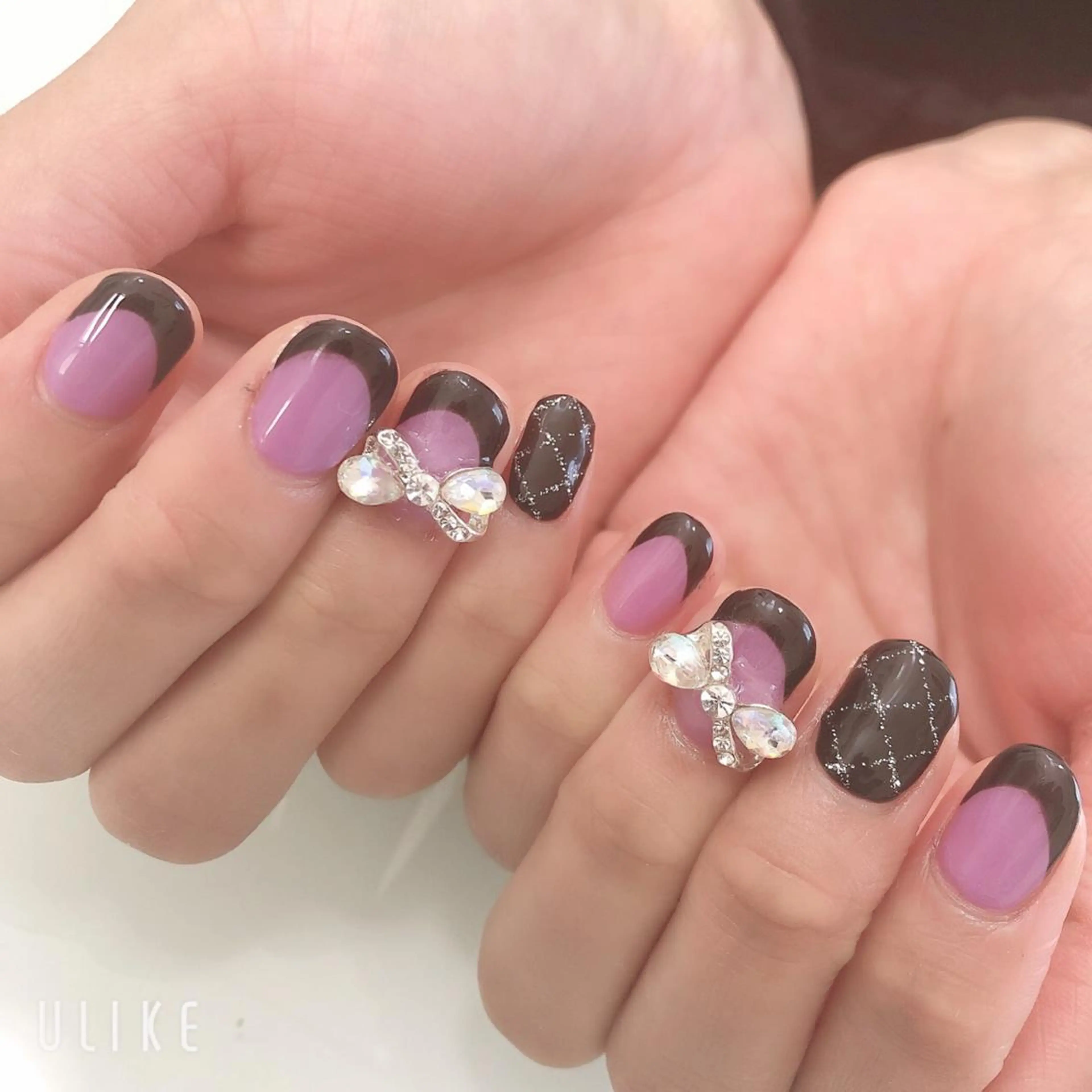 ネイル ジェルネイル 韓国ネイル ミラーネイル 持ち込み ニュアンスネイル Azulsou 廣川愛のネイルデザイン