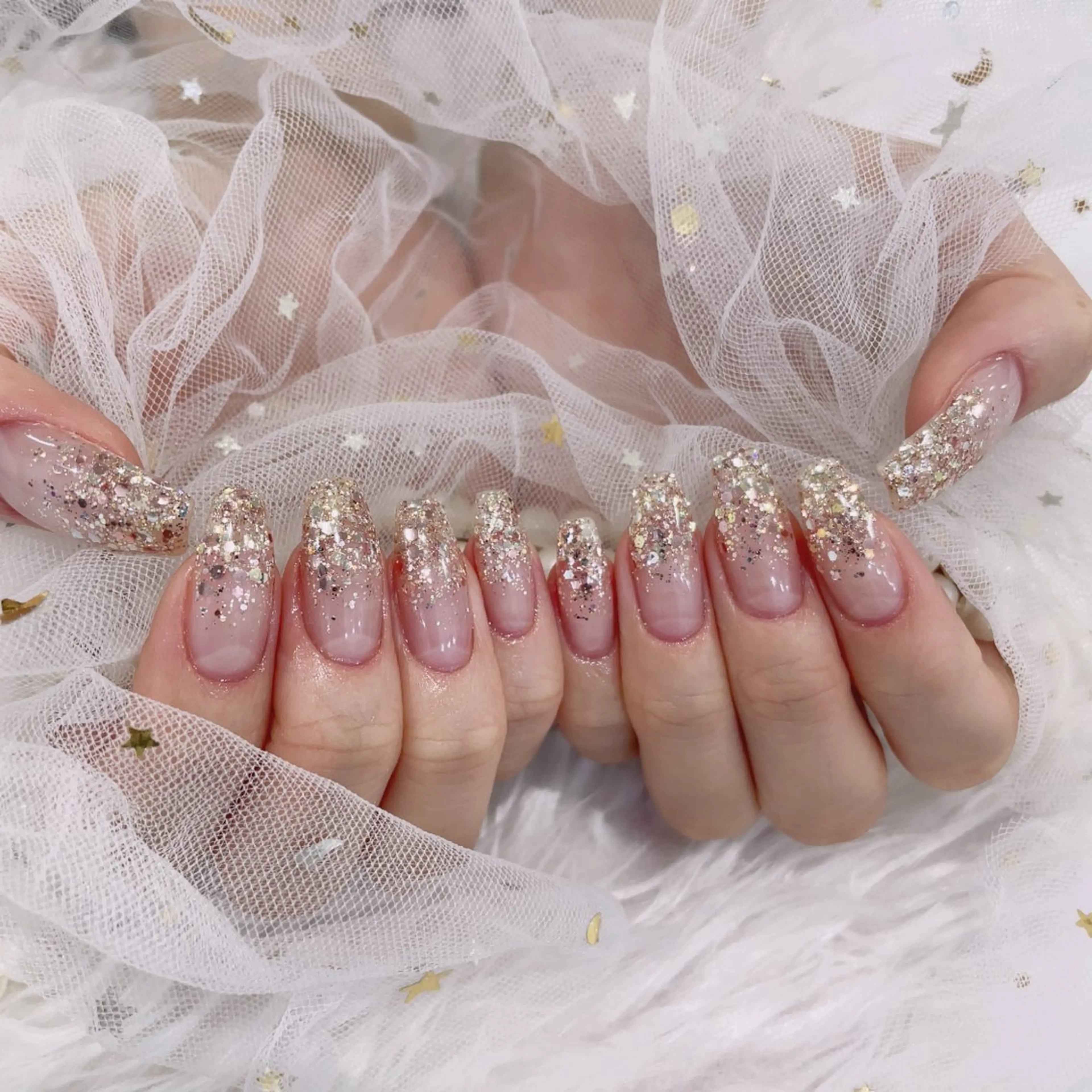 ロング ハンドネイル cho nailのネイルデザイン