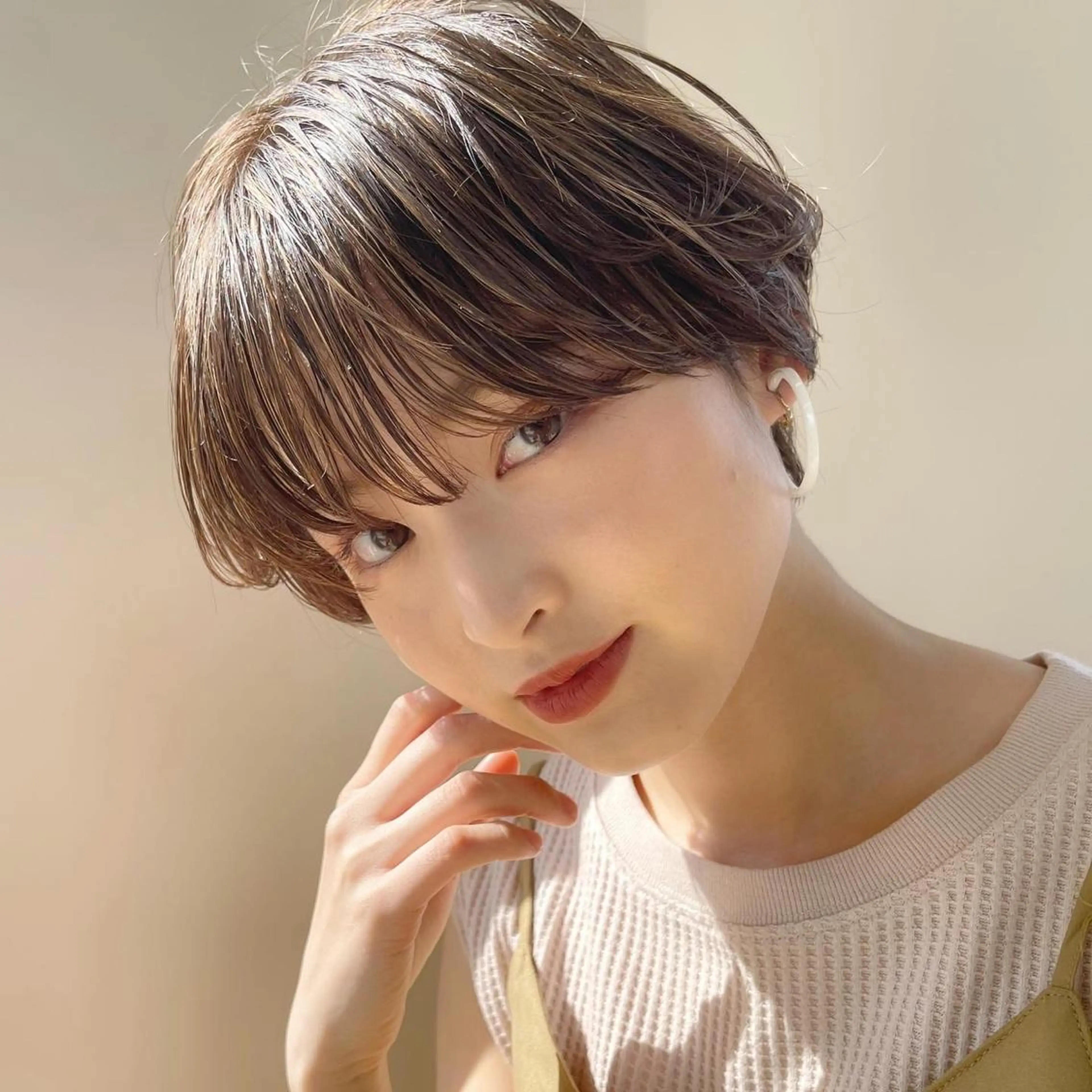 ショート カット ヘアカラー トリートメント 錦糸町カットの匠 AKIRA店長のヘアスタイル
