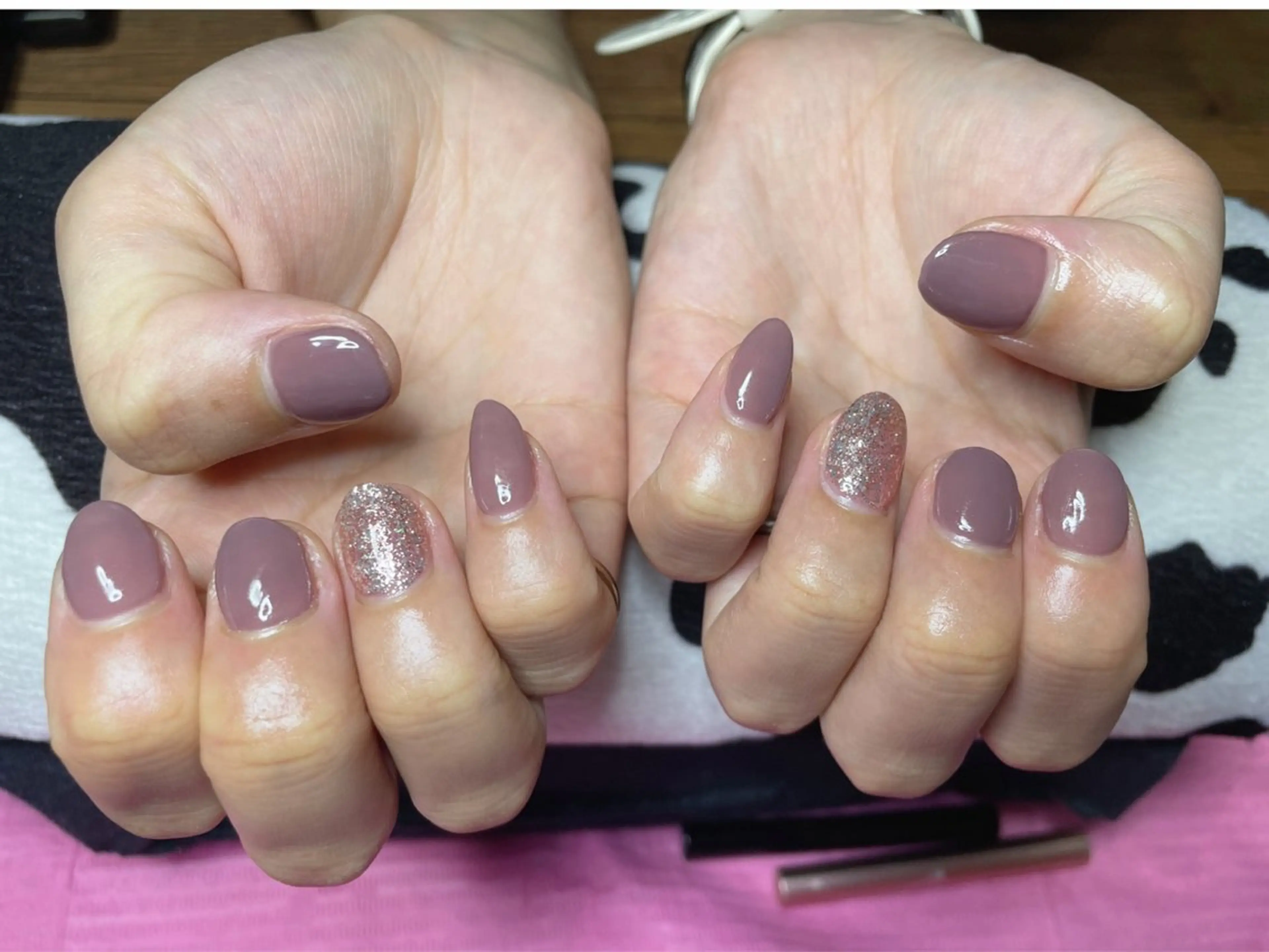 ネイル ワンカラーネイル ハンドネイル RUANA✱ MIYASHITAのネイルデザイン