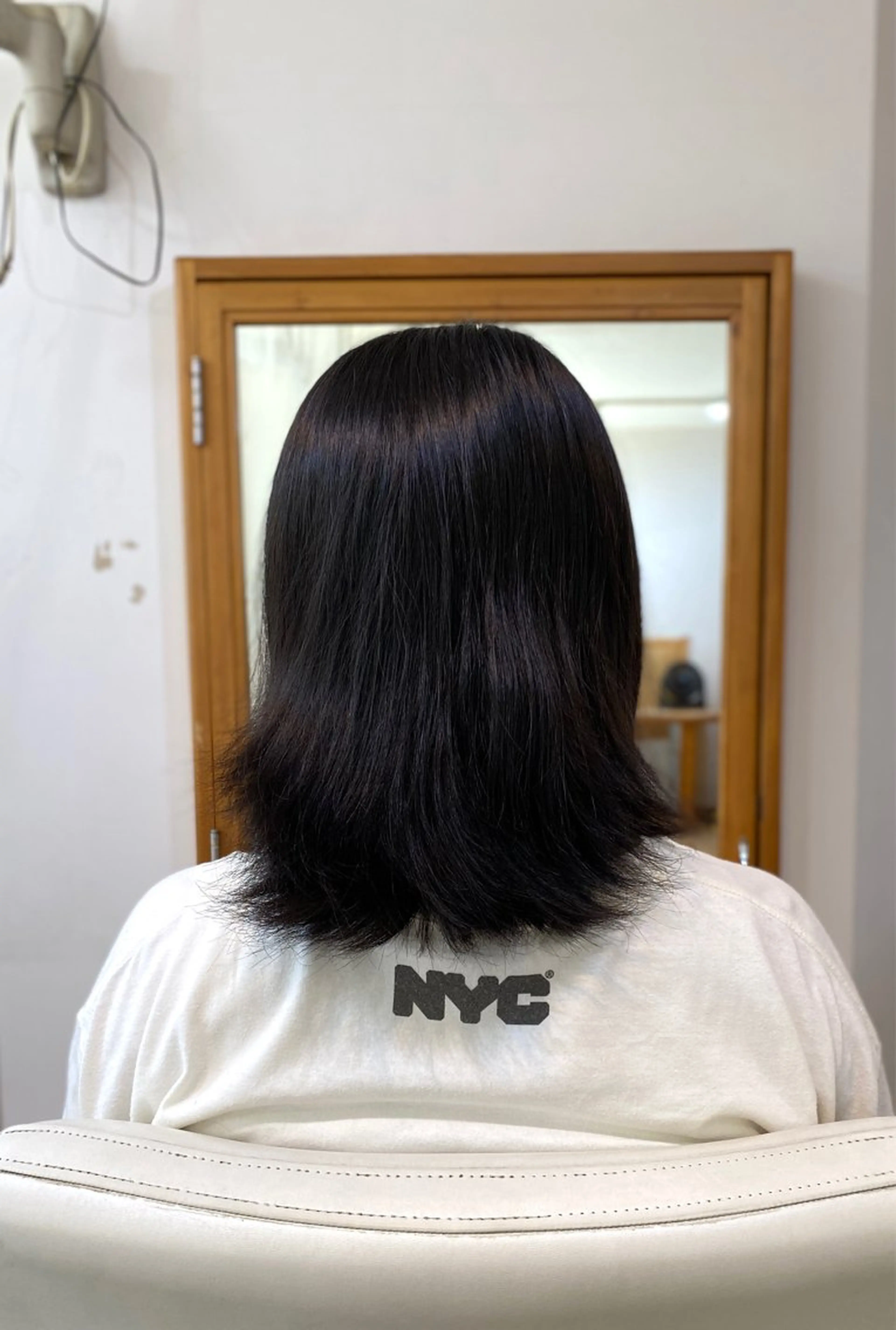 セミロング CRADLE Takeuchiのヘアスタイル