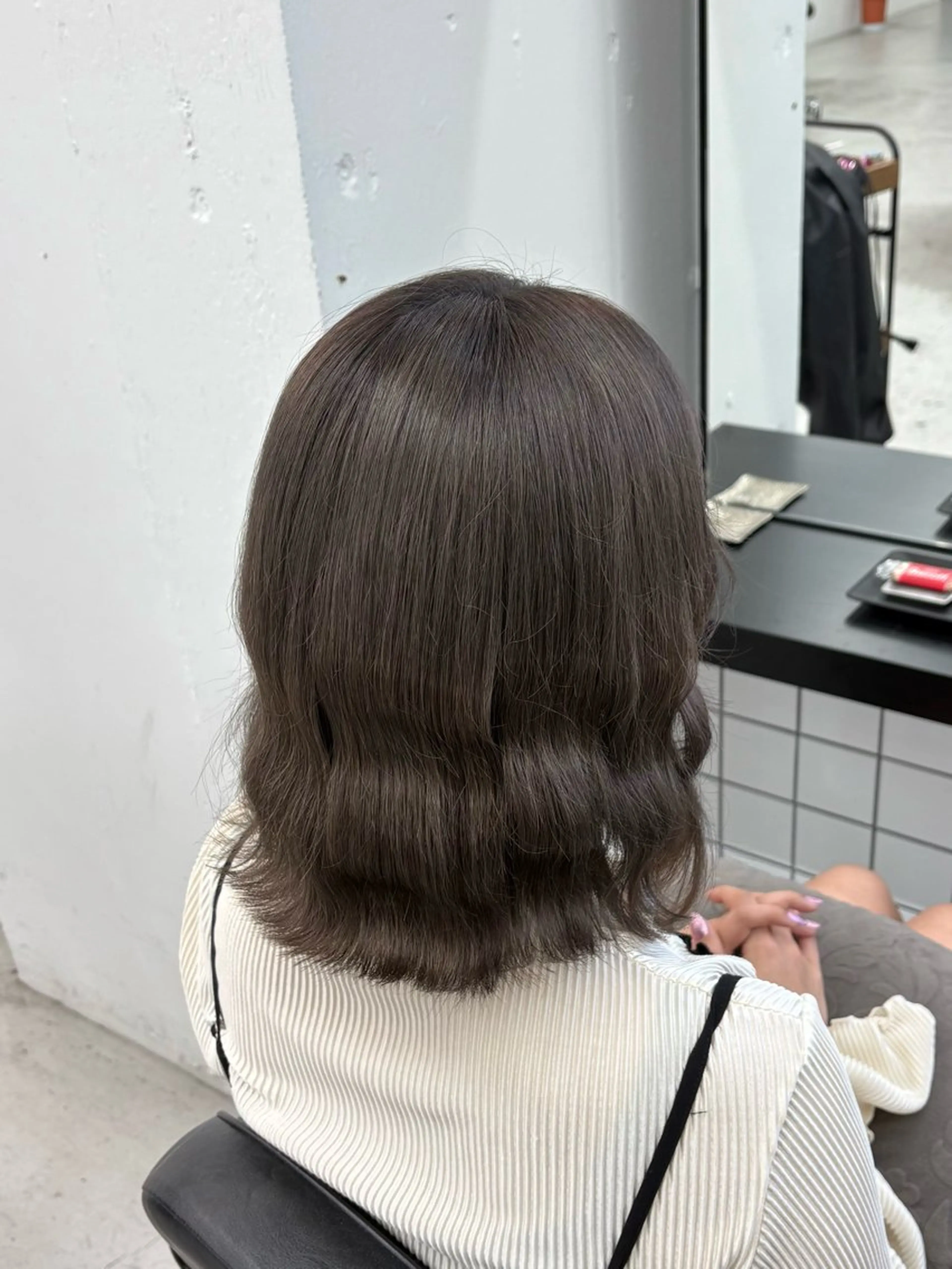 ショート カラー グレージュ 🌟ゆりあ🌟 JILLSTUDIOのヘアスタイル