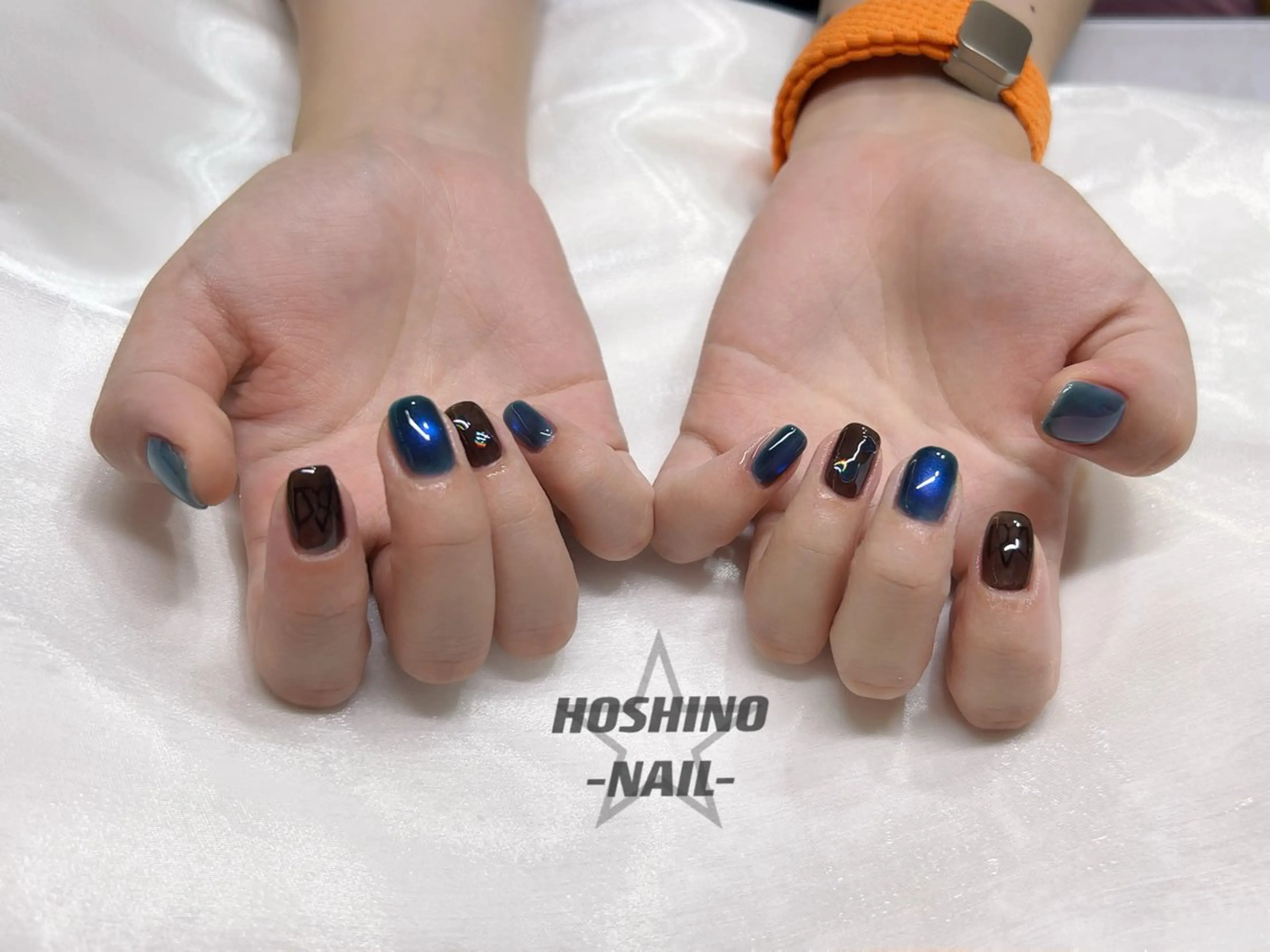 ネイル アートネイル マグネットネイル ハンドネイル ★HOSHINO NAIL★新宿店のネイルデザイン