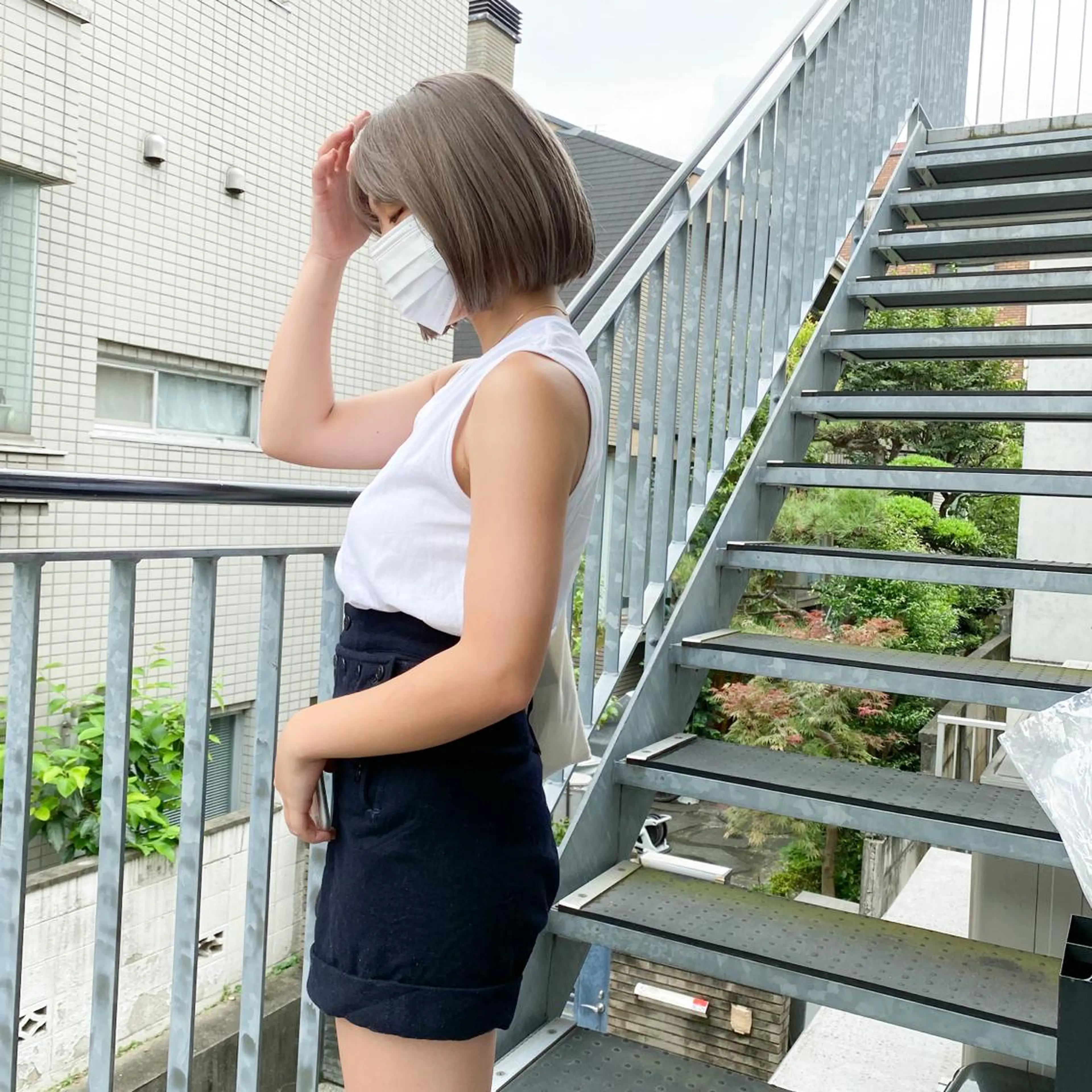 ショート カラー ヘアカラー トリートメント ヘッドスパ ヘアセット 大宮 / ボブ特化 永井竜也のヘアスタイル