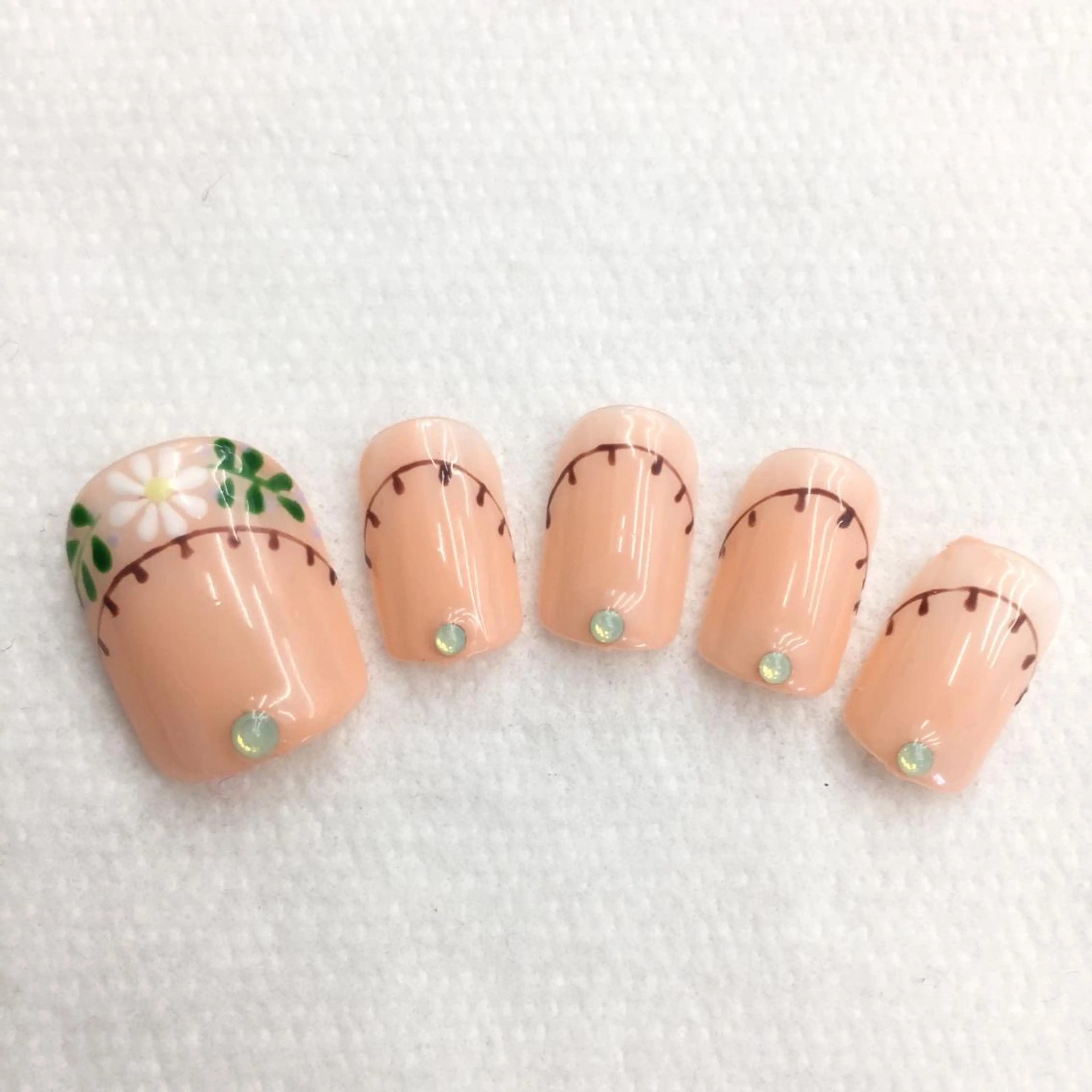 ネイル フットネイル miel nailのネイルデザイン