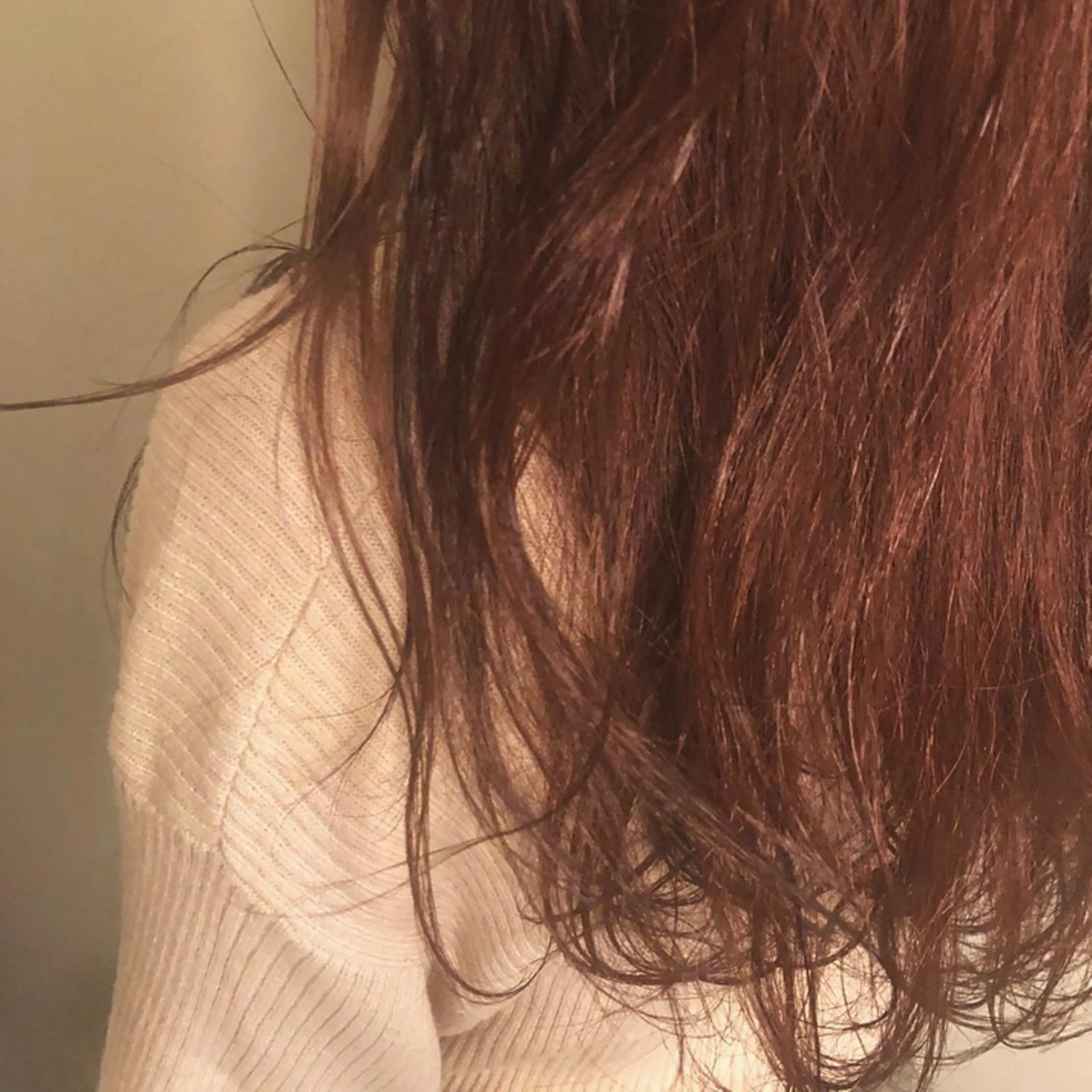 ロング カラー ブリーチ ヘアカラー トリートメント やまもと さえのヘアスタイル