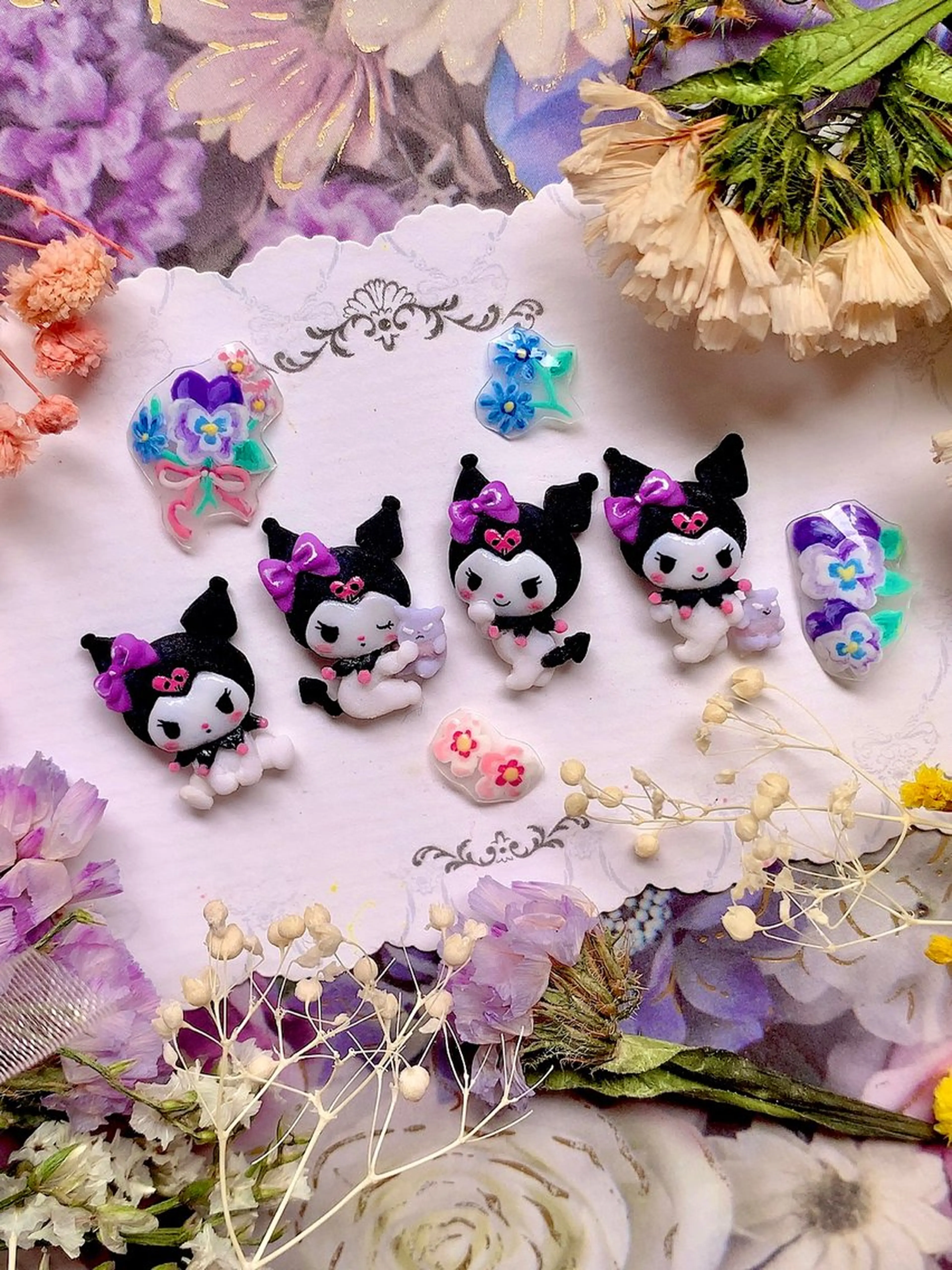 ネイル アートネイル シェアサロンLei.g(レイジー)所属・3Dアートネイル💗 都築レナのネイルデザイン