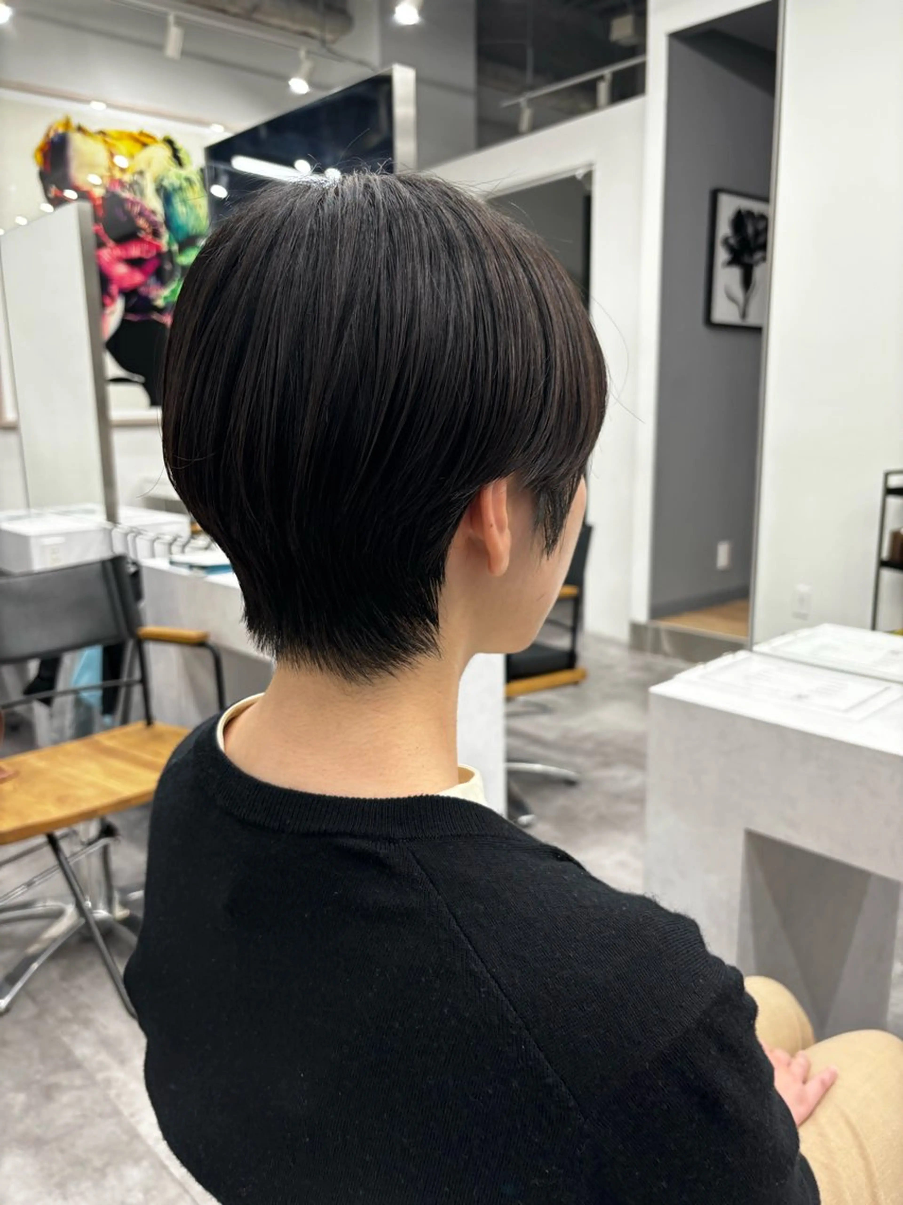 ショート カット 門崎未依/レイヤー/ メンズカット🪿のヘアスタイル