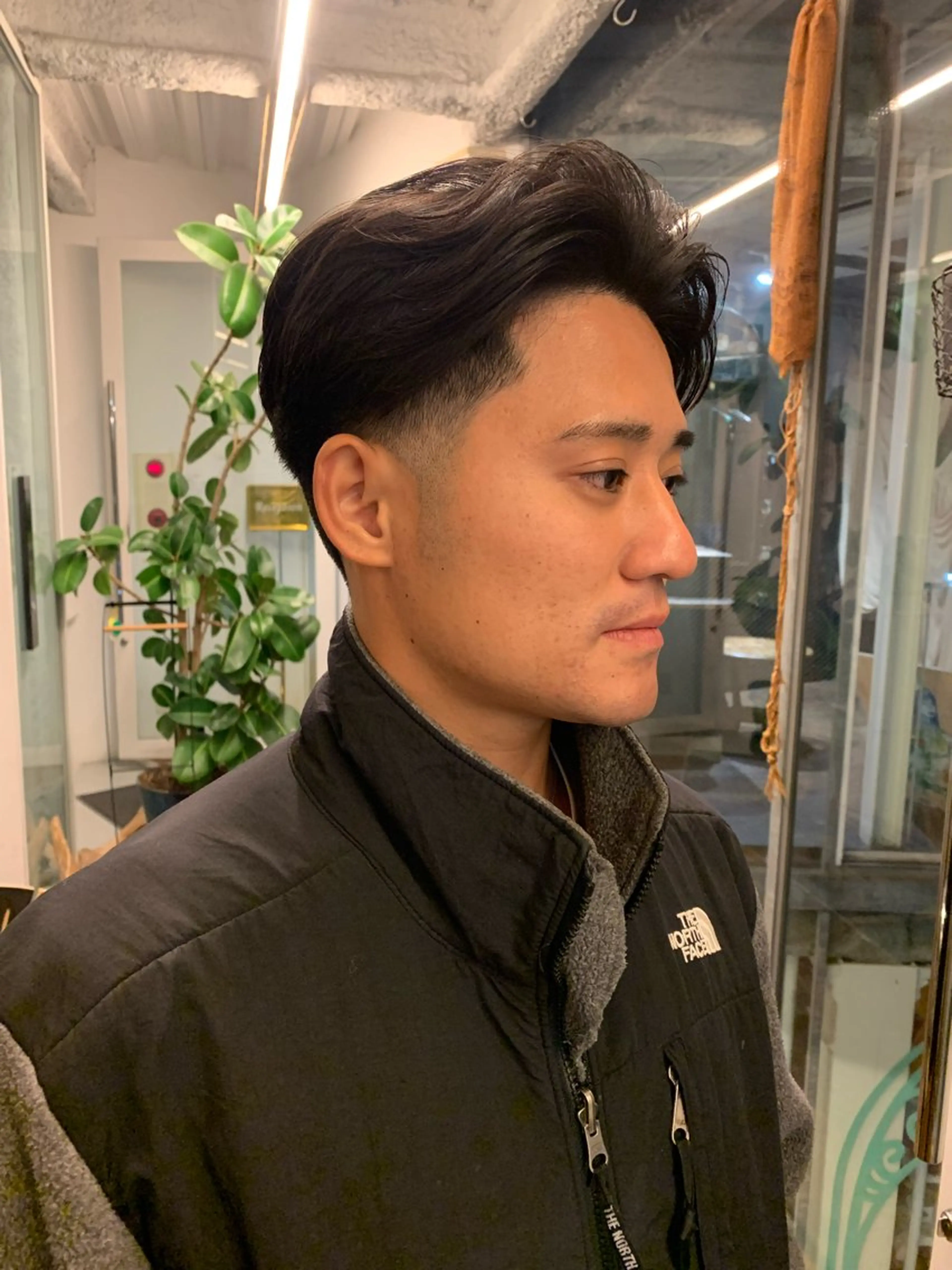 メンズ フェードカット ボブ✨パーマ🌀/ ヒロキのヘアスタイル