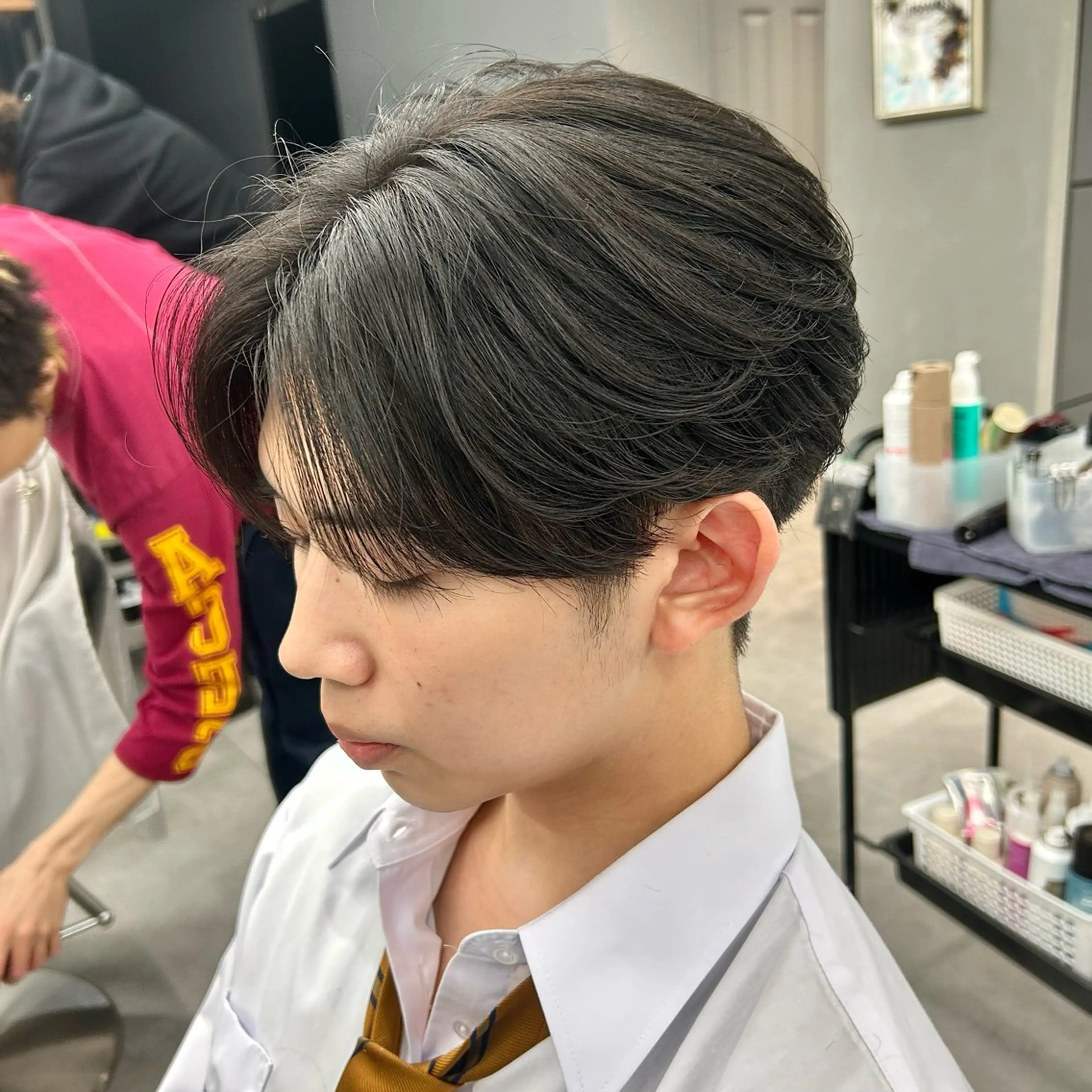 【2.3回目のお客様限定】🫧メンズカット＋曲がる縮毛矯正＋クックトリートメント🫧の写真