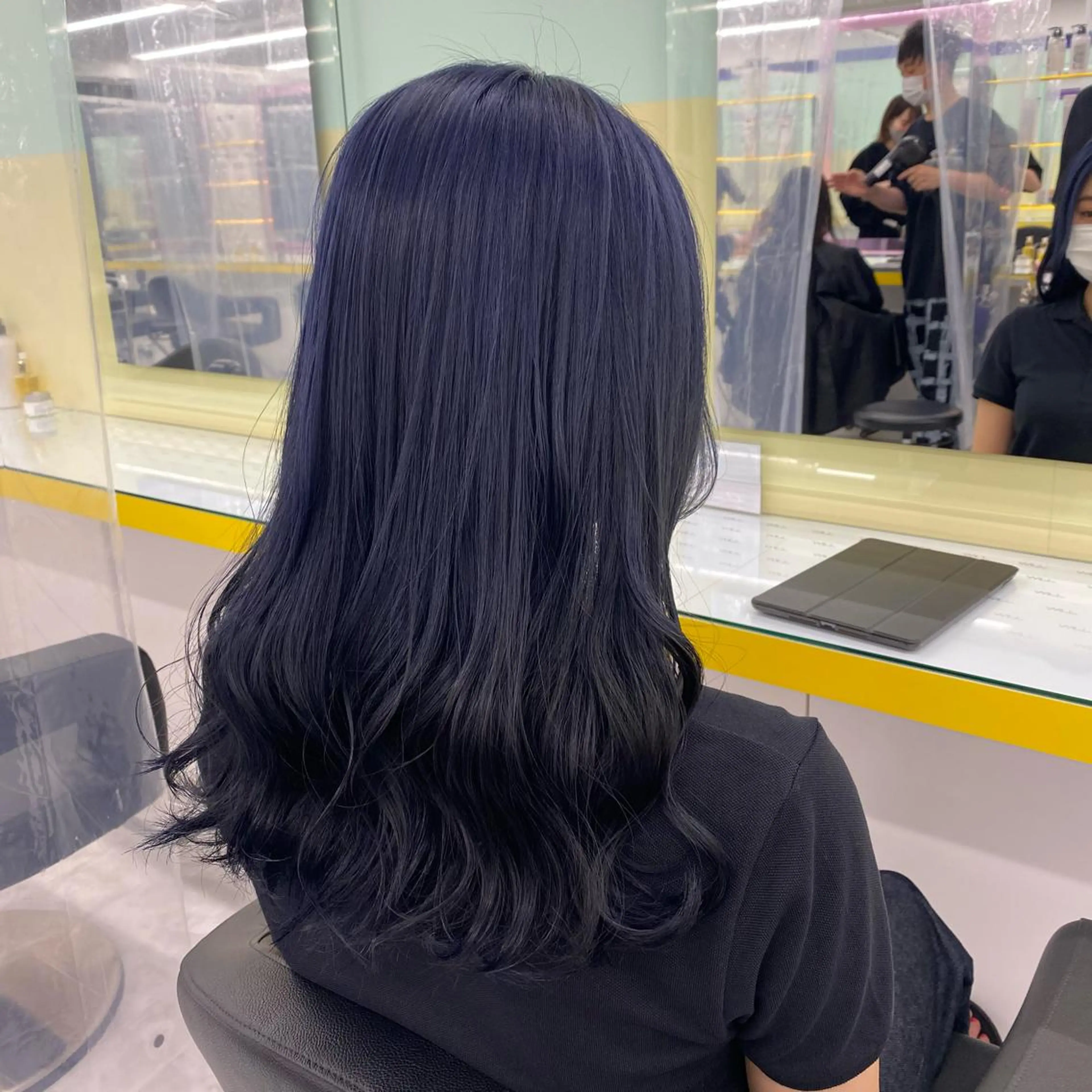 セミロング カラー ヘアアレンジ ヘアカラー トリートメント GOTODAY shair salon 横浜mare店所属・透明感抜群カラー mai🍑♡のヘアスタイル