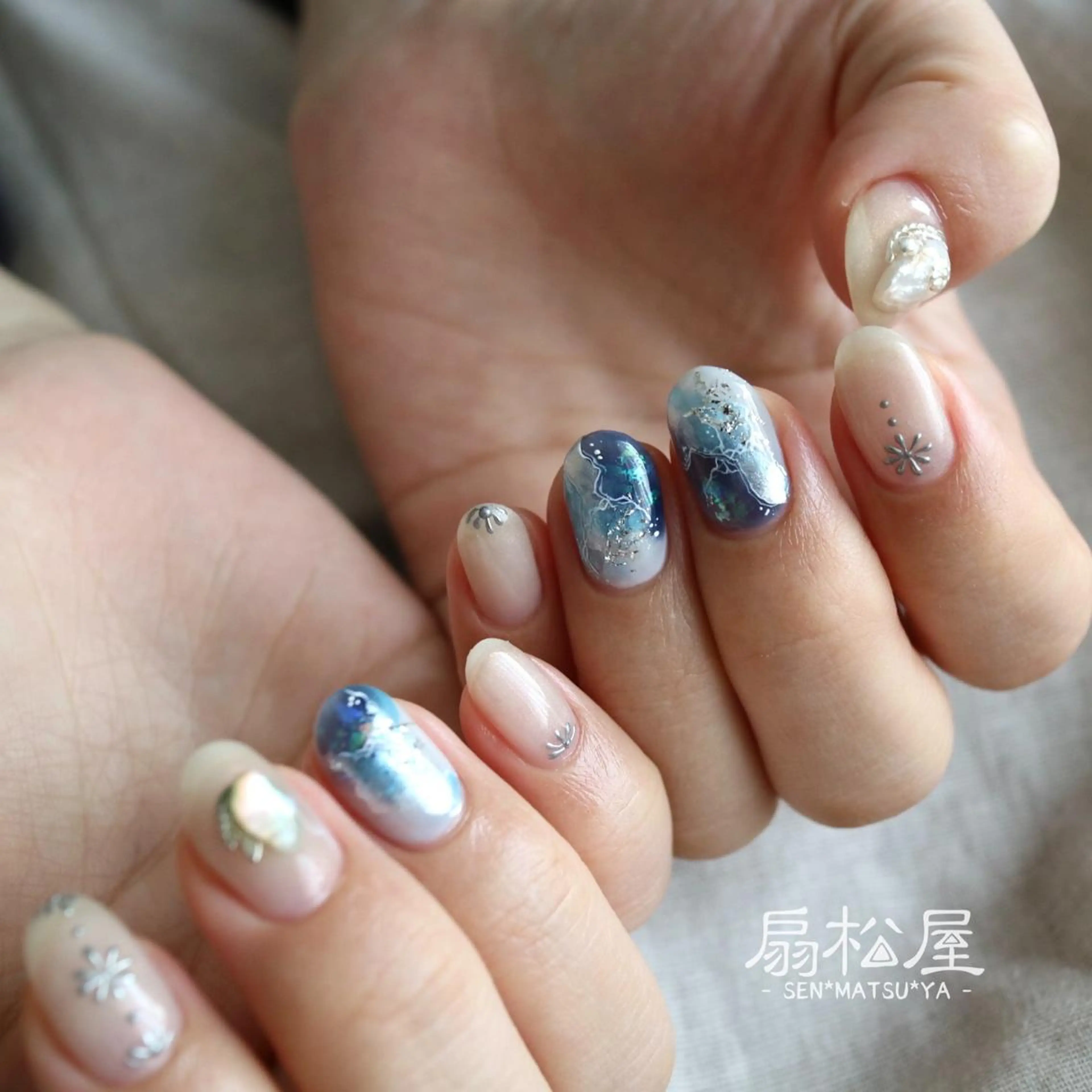 ネイル 扇松屋 marie.nのネイルデザイン