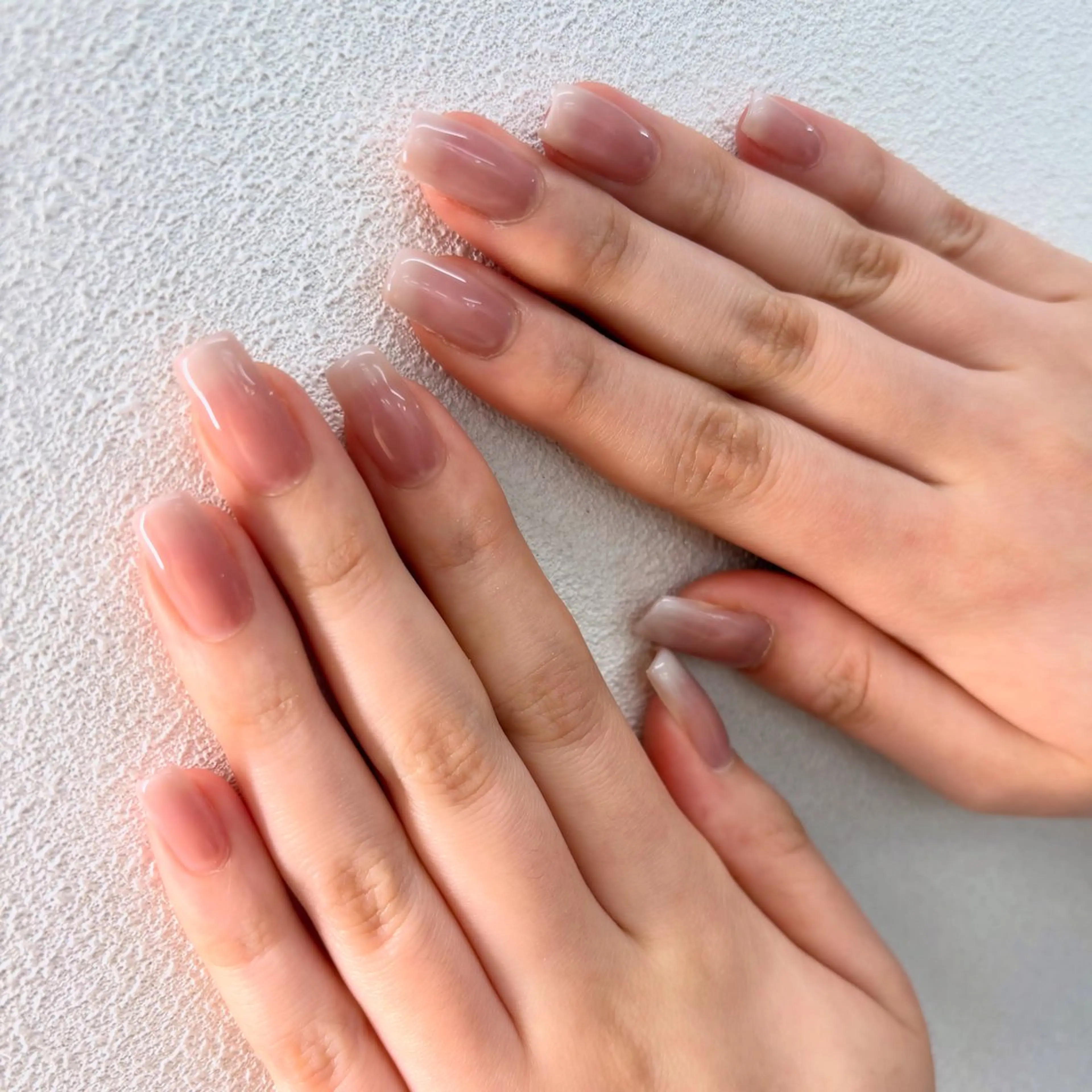 ネイル クリアネイル グラデーション filonnail yui_ニュアンスのネイルデザイン