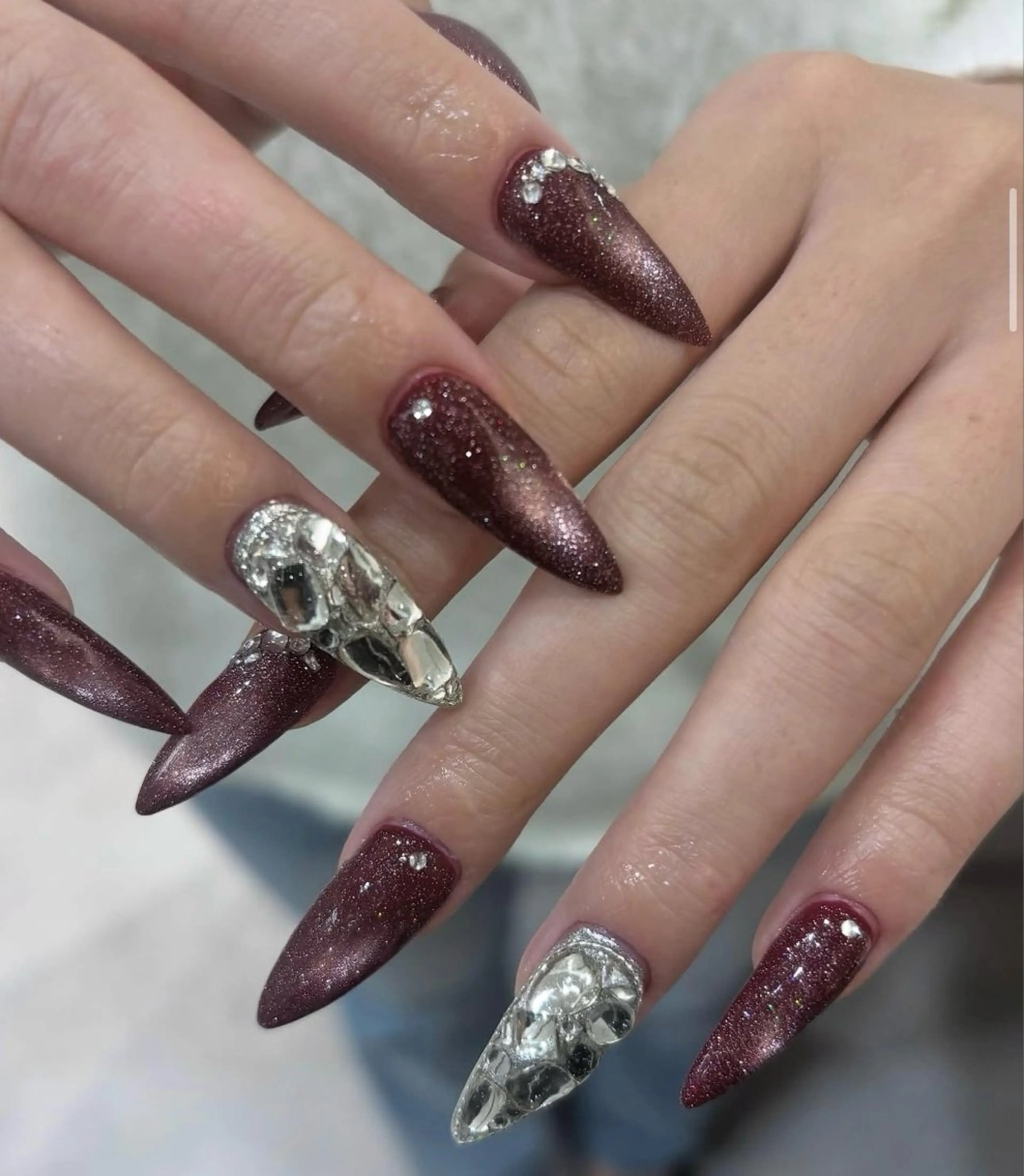 ネイル ハンドネイル Luna スカルプ専門店のネイルデザイン