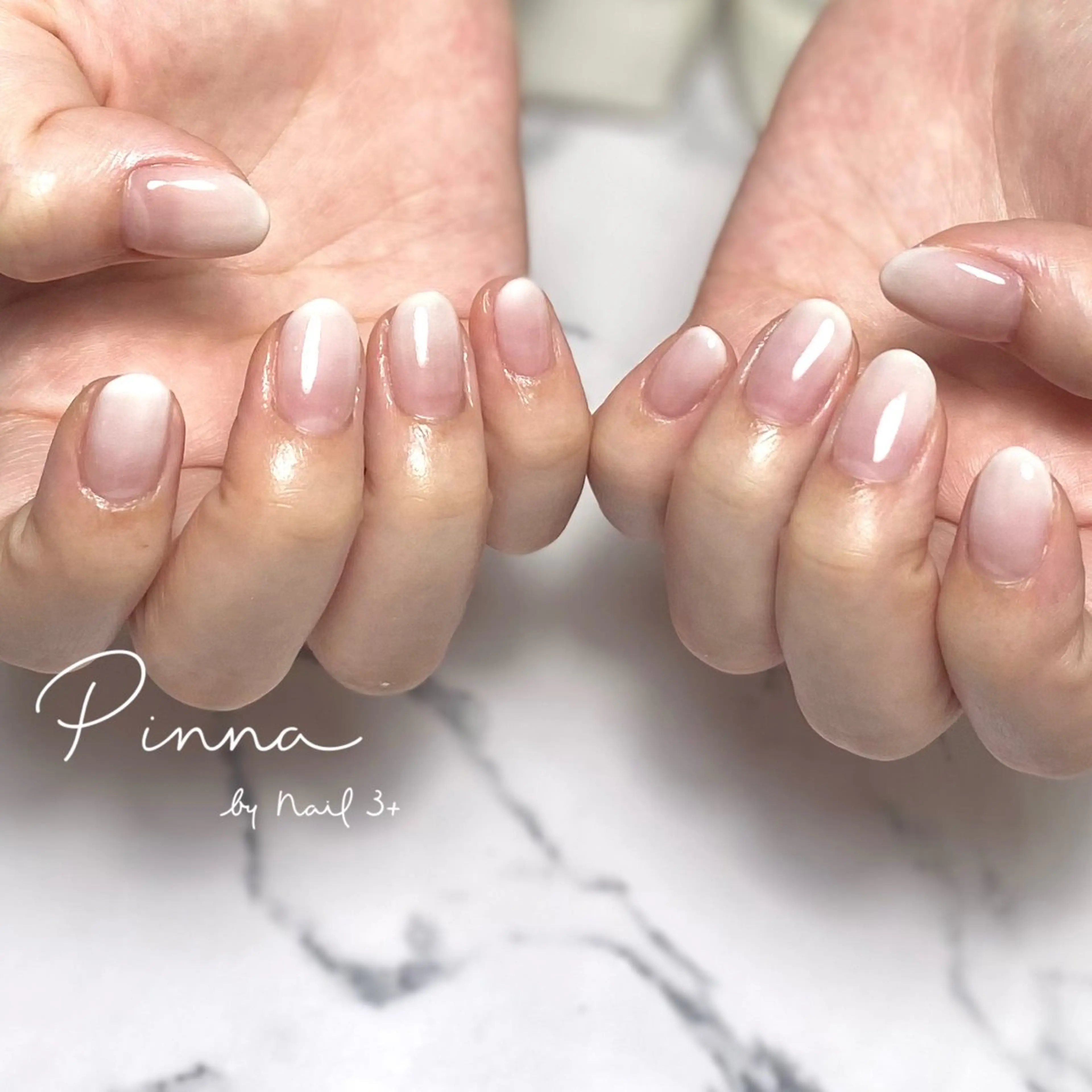 ネイル グラデーション Pinna by nail3+所属・Mayu 🌷🦋のネイルデザイン