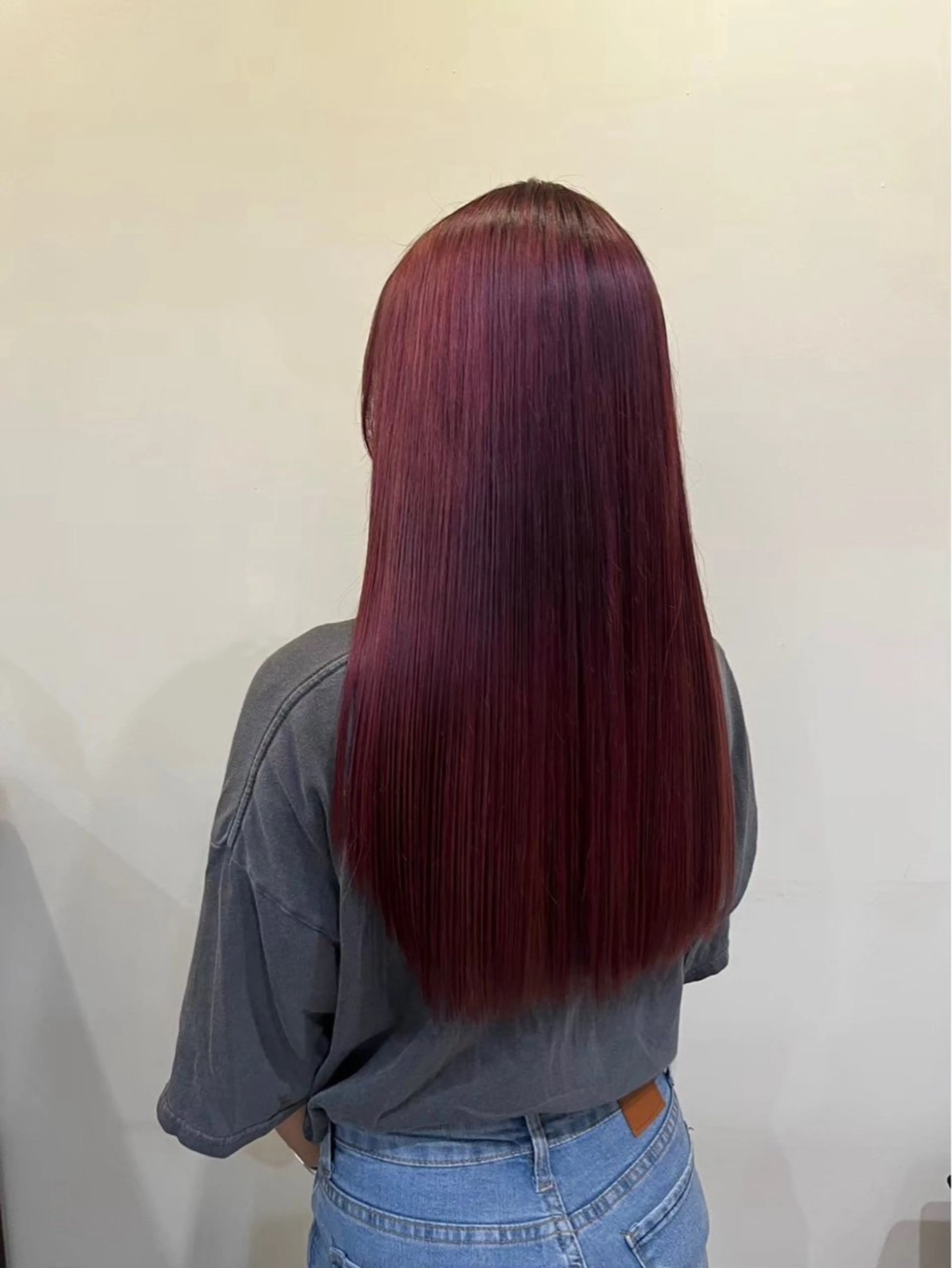 ロング カラー 生尾 虹水のヘアスタイル