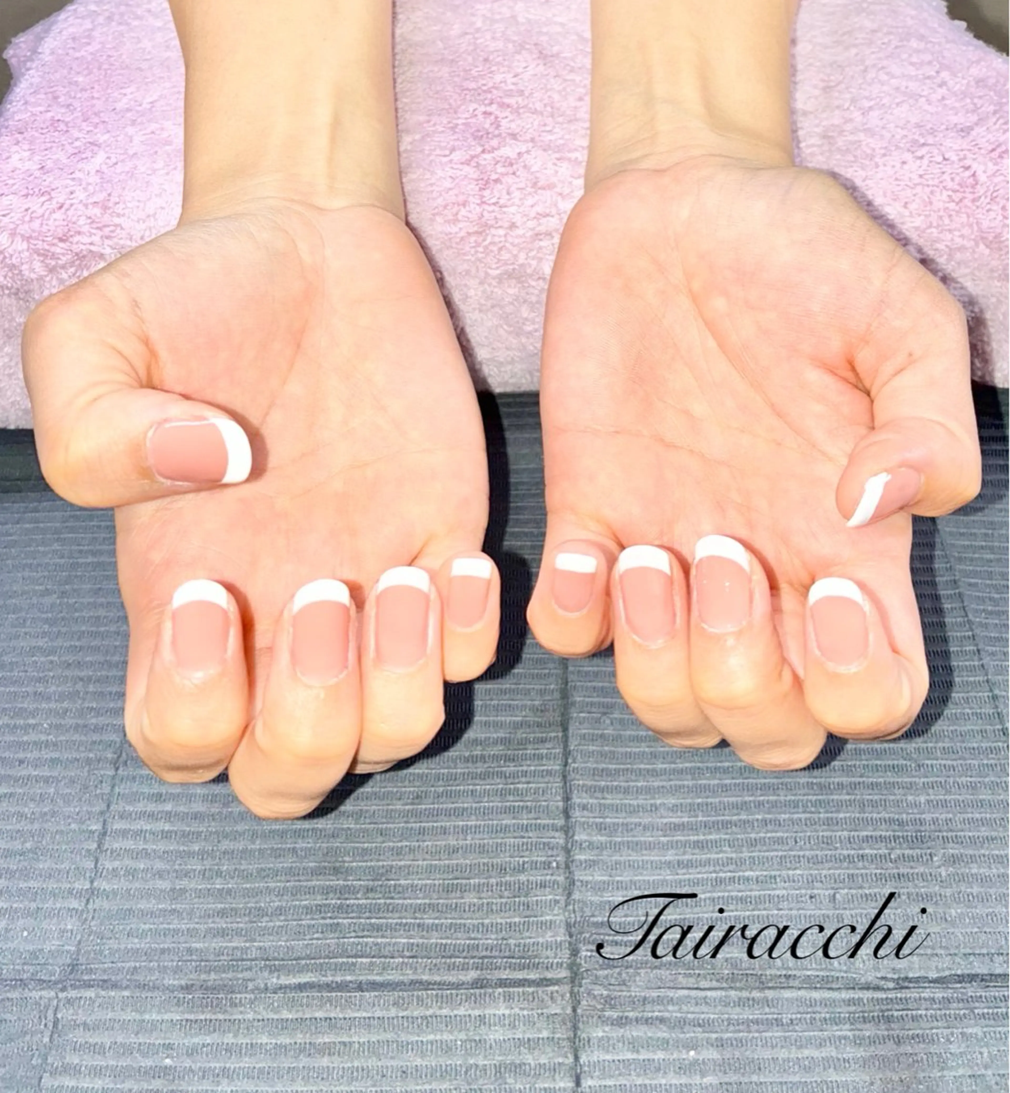 ネイル フレンチネイル Tairacchi ﾀｲﾗｯﾁのネイルデザイン