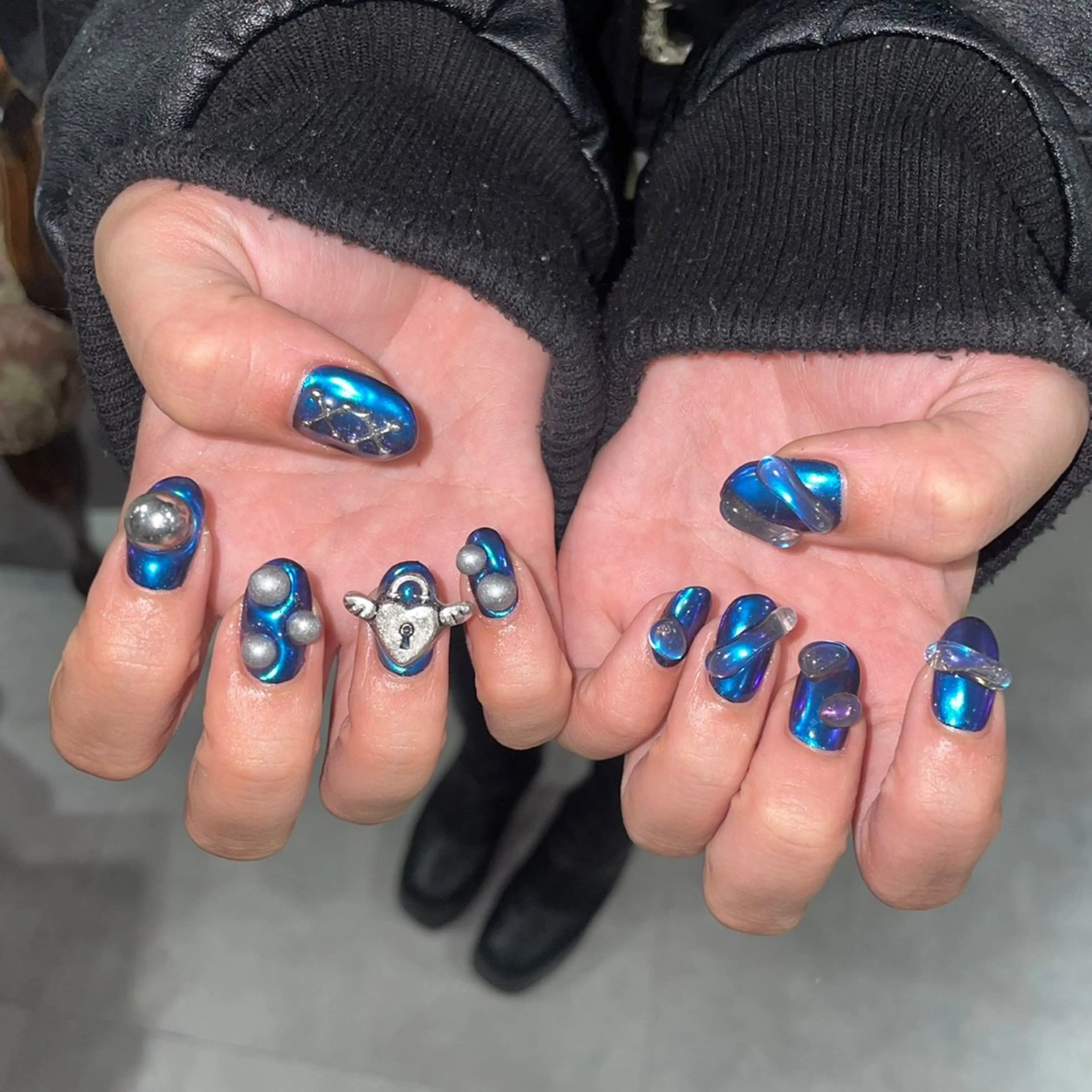 ネイル ハンドネイル フットネイル ゆびノさき 天王寺のネイルデザイン