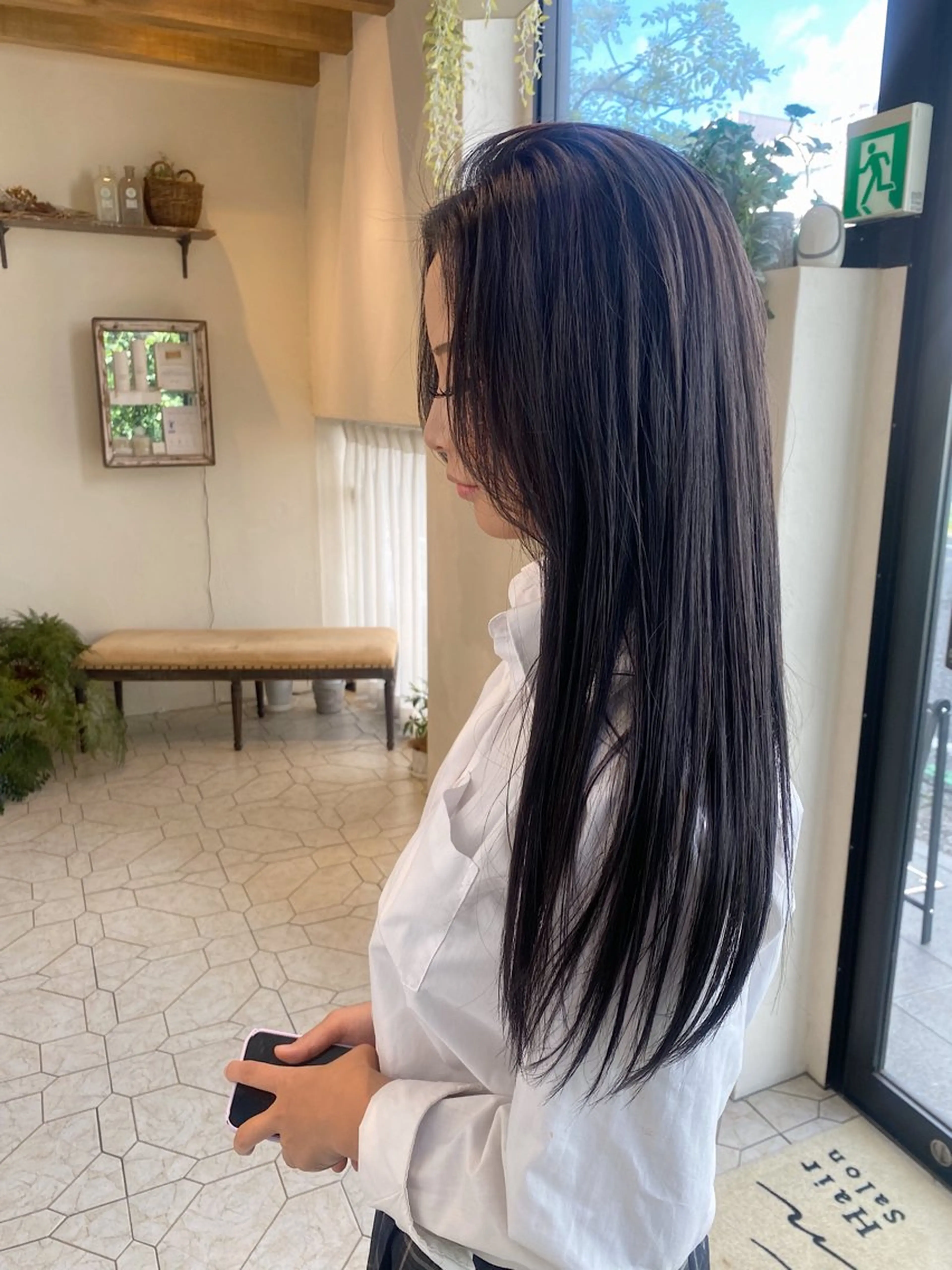 ロング 艶髪/艶カラー/縮毛 /   タキダのヘアスタイル