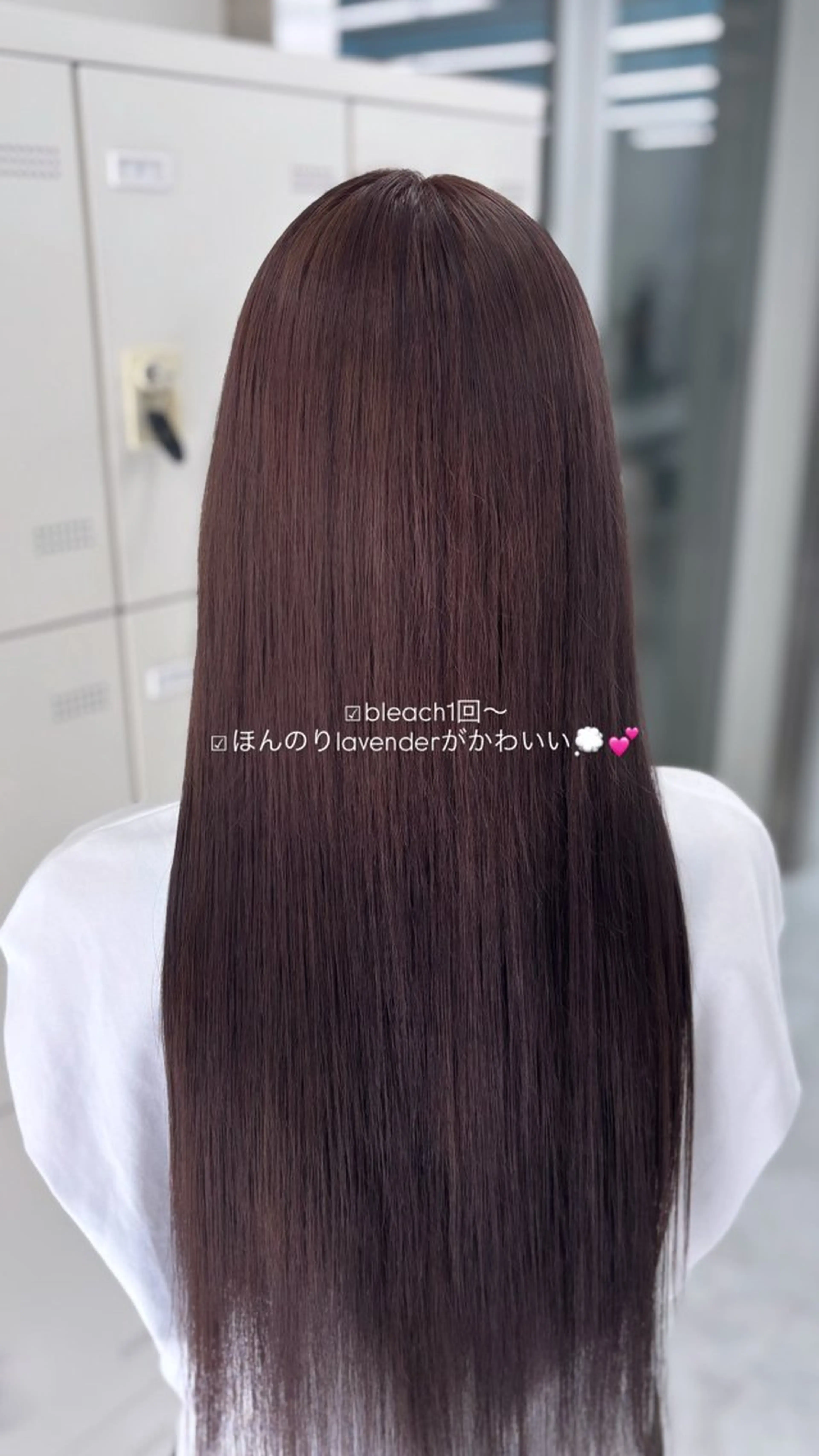 ロング ヘアカラー Hina🎀♡ 暖色/縮毛のヘアスタイル