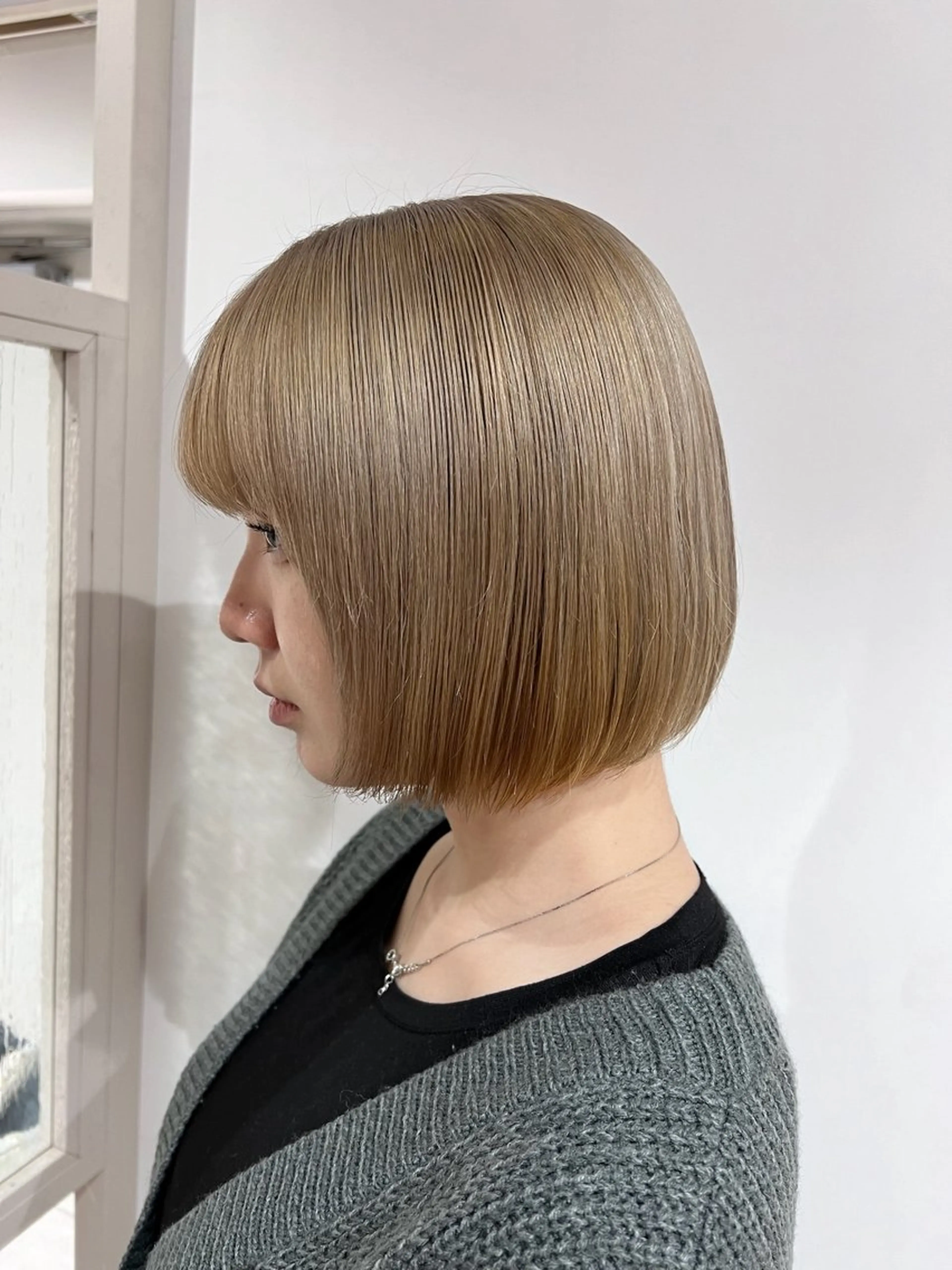 カラー ヘアカラー 瀬戸 杏珠のヘアスタイル