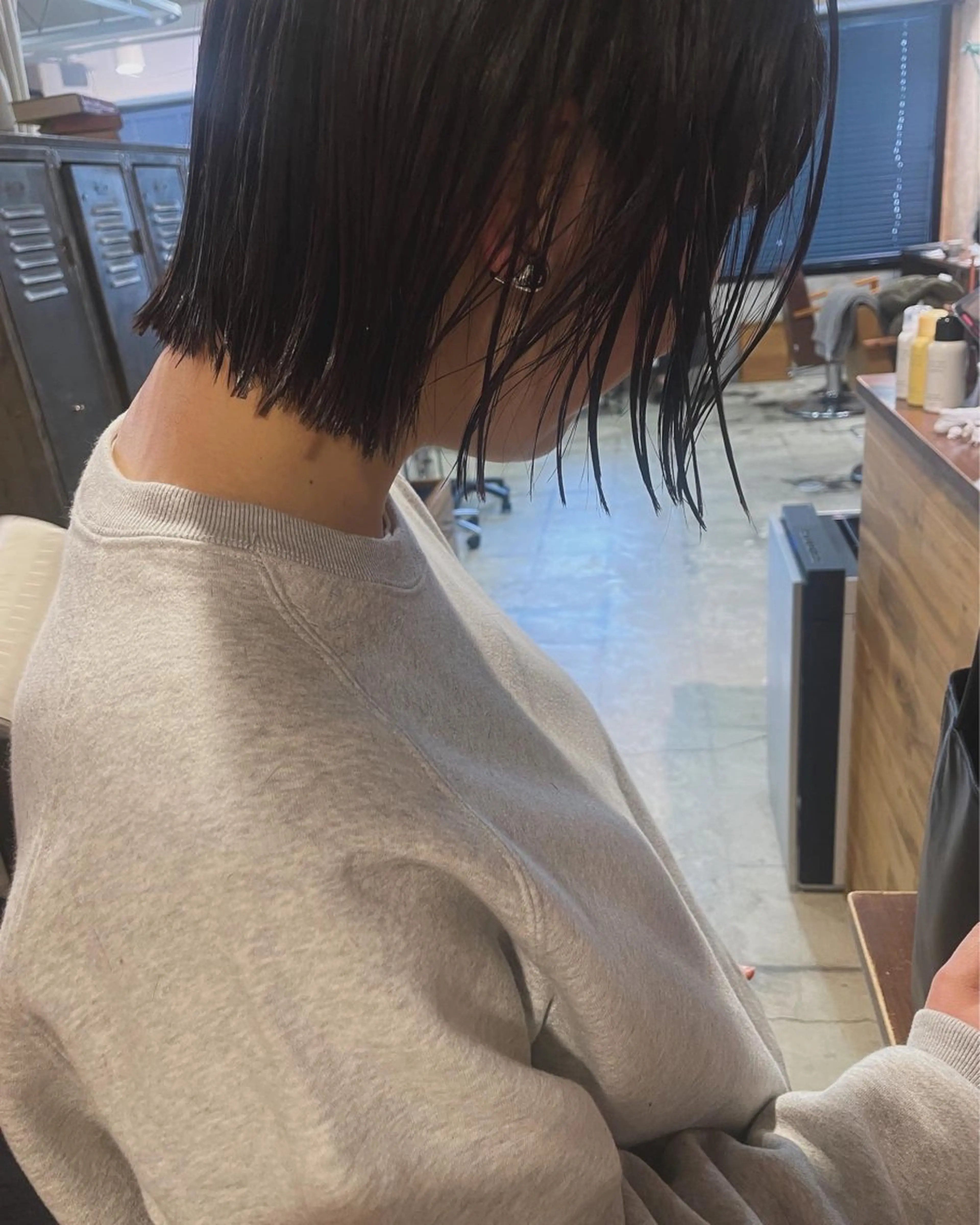 ショート カラー カット ヘアカラー トリートメント さの あやねのヘアスタイル