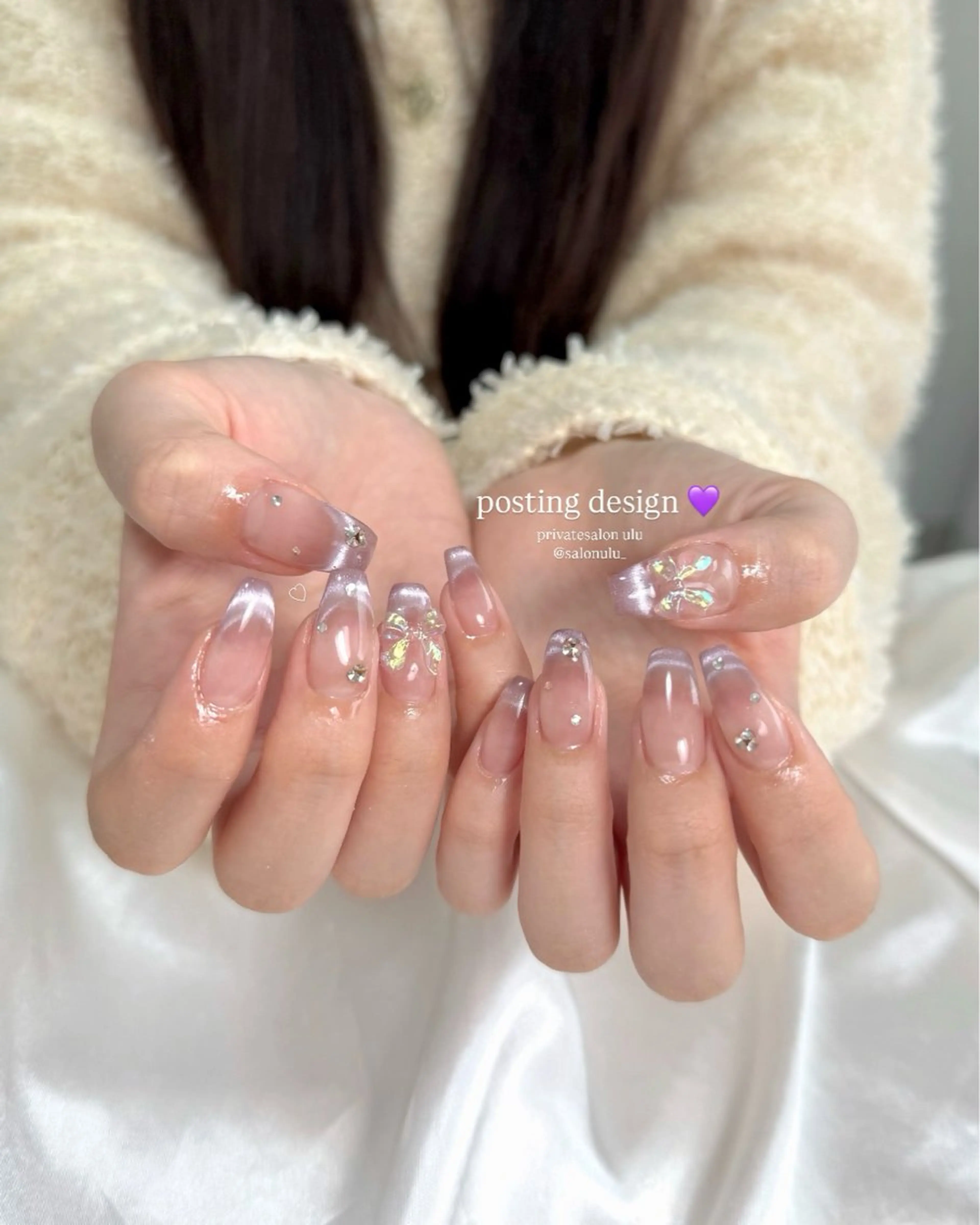 ネイル ハンドネイル private salon uluのネイルデザイン