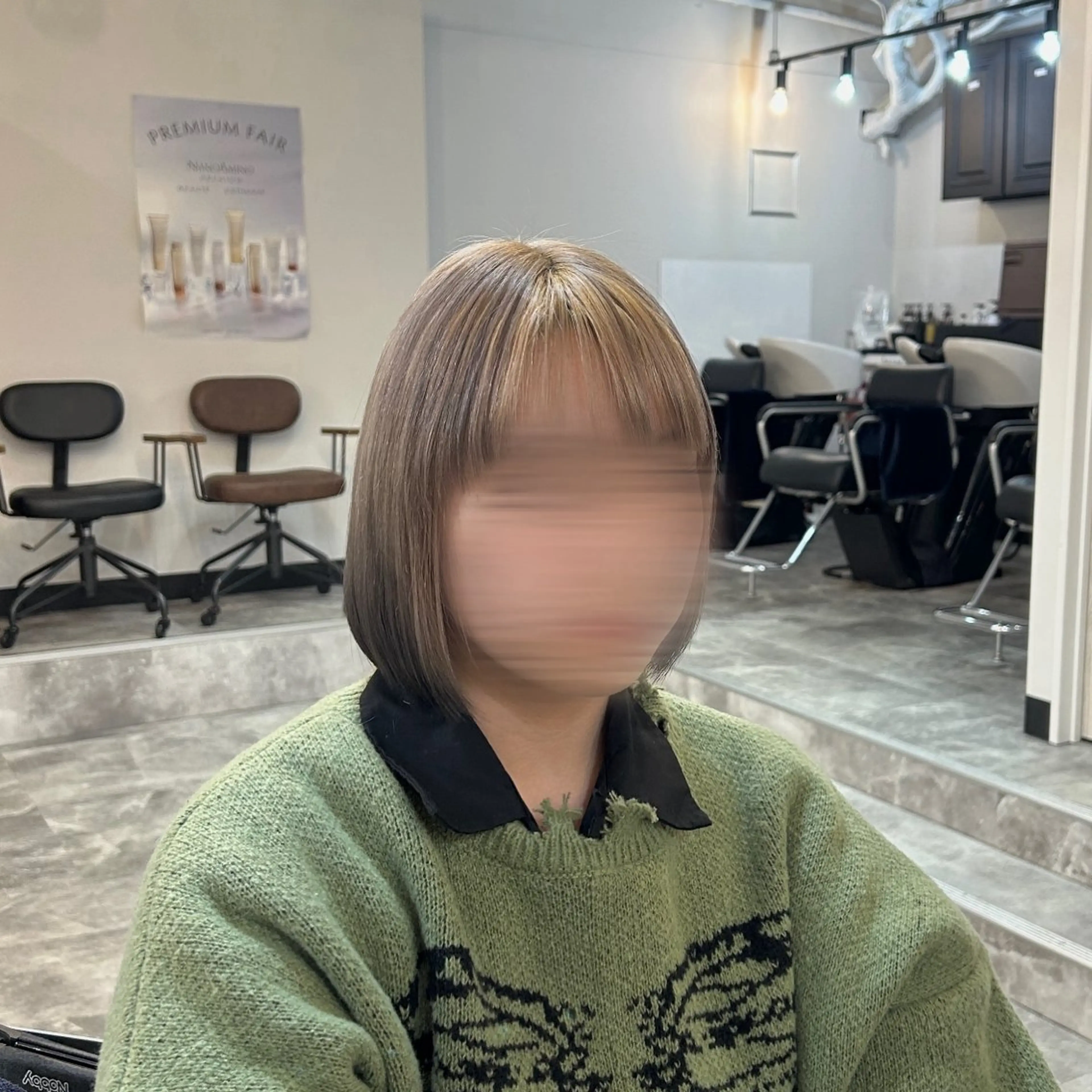 ショート 前下がりボブ ボブ ✂️カットモデル 無料🫧ミユウ🫧のヘアスタイル