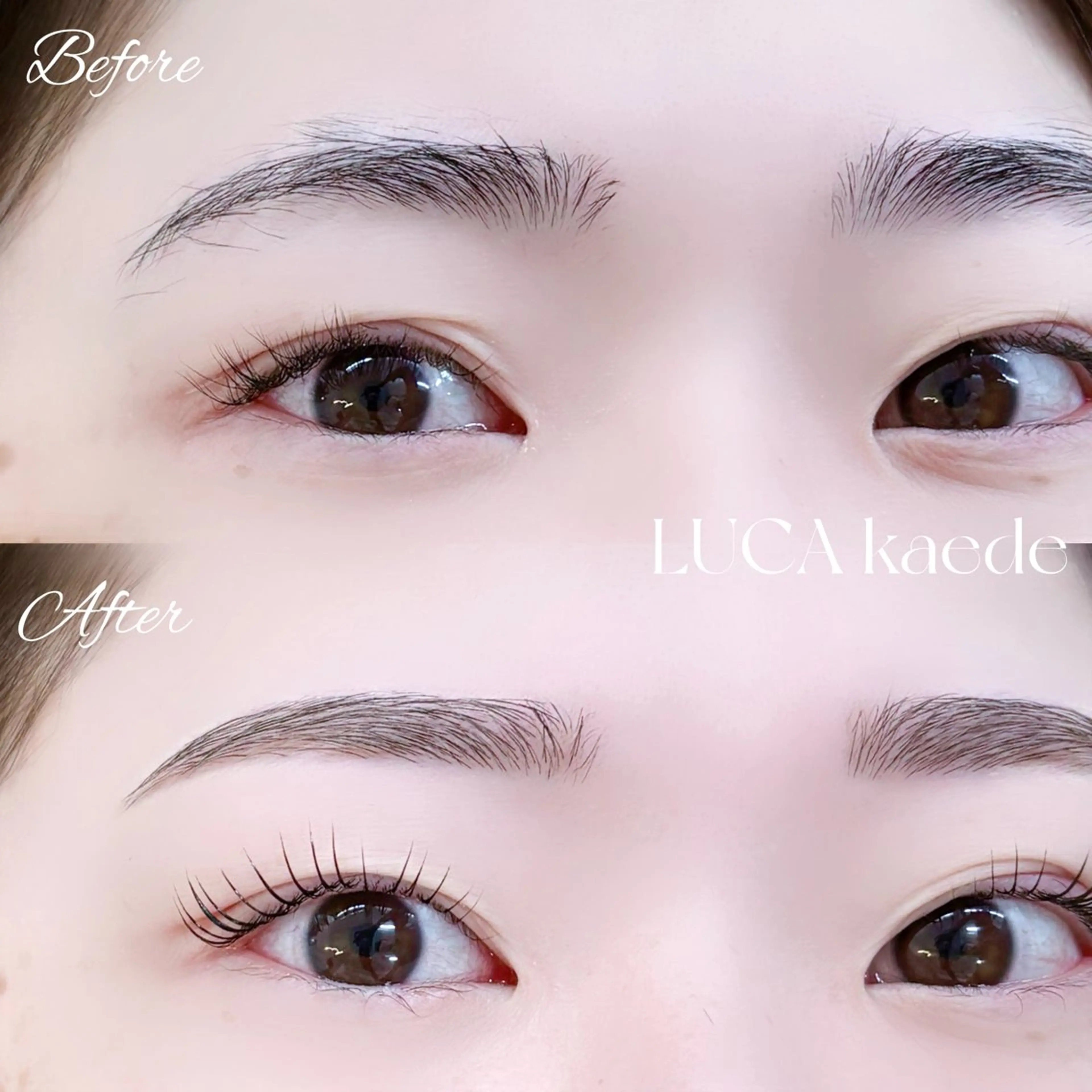 今月限定❣️美眉WAX【オーガニックwax使用/間引き・メイク込】➕選べるまつ毛パーマ【トリートメント・コーティング付】の写真