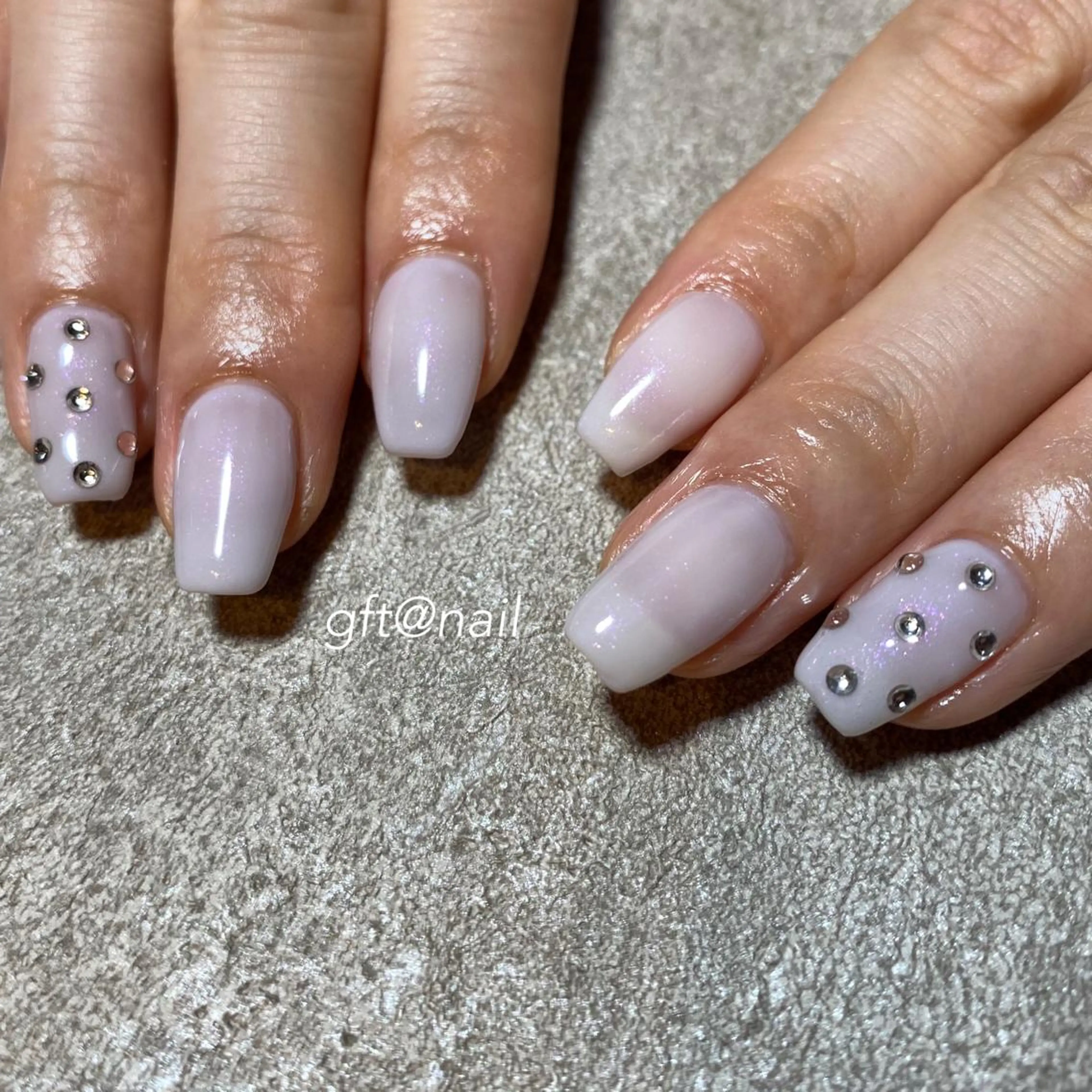 ネイル キラキラネイル シンプルネイル etorca nailのネイルデザイン