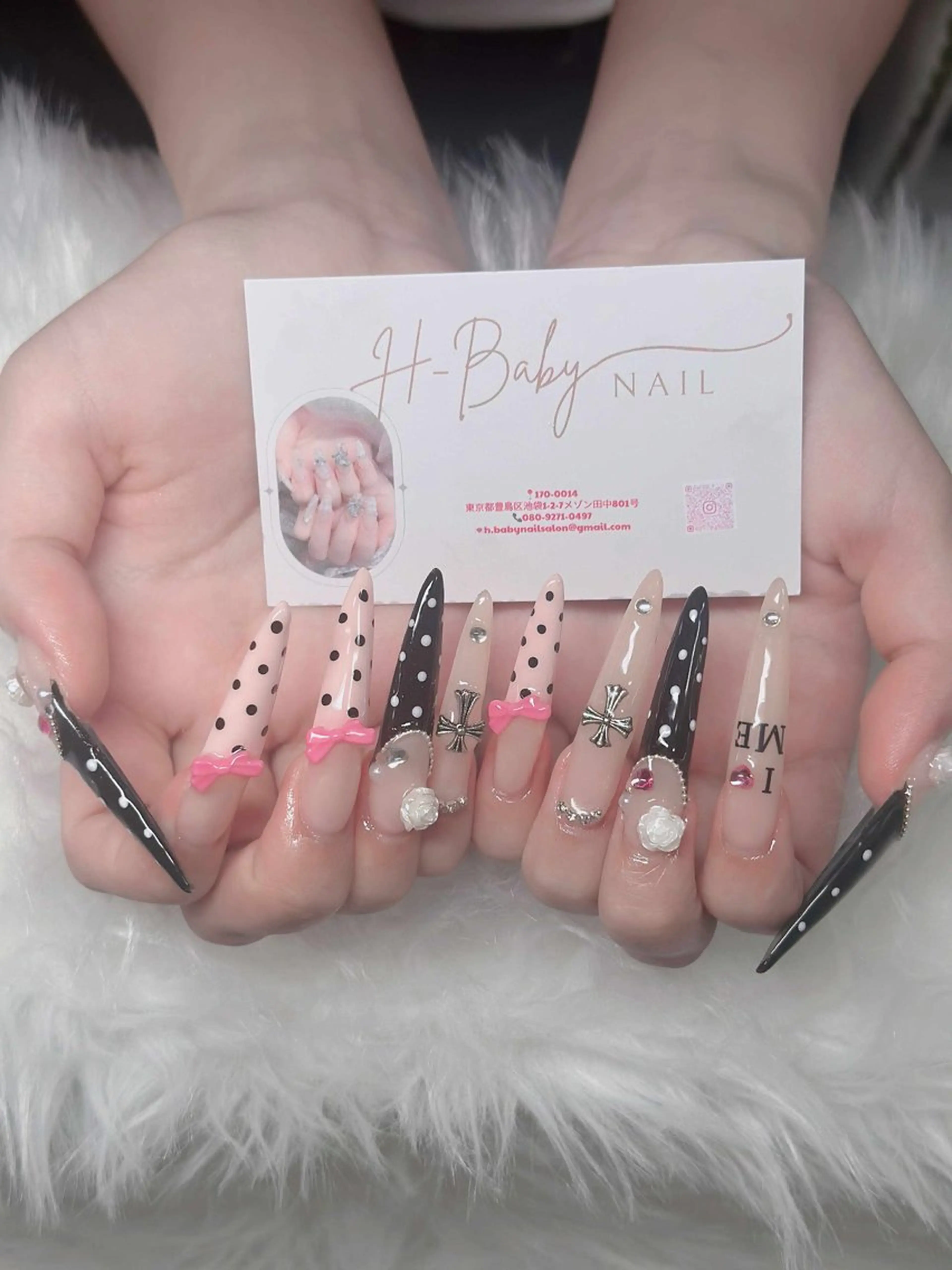 ネイル オーロラネイル フレンチネイル ジェルネイル ハロウィン キラキラネイル ハンドネイル H.baby Nail Salonのネイルデザイン