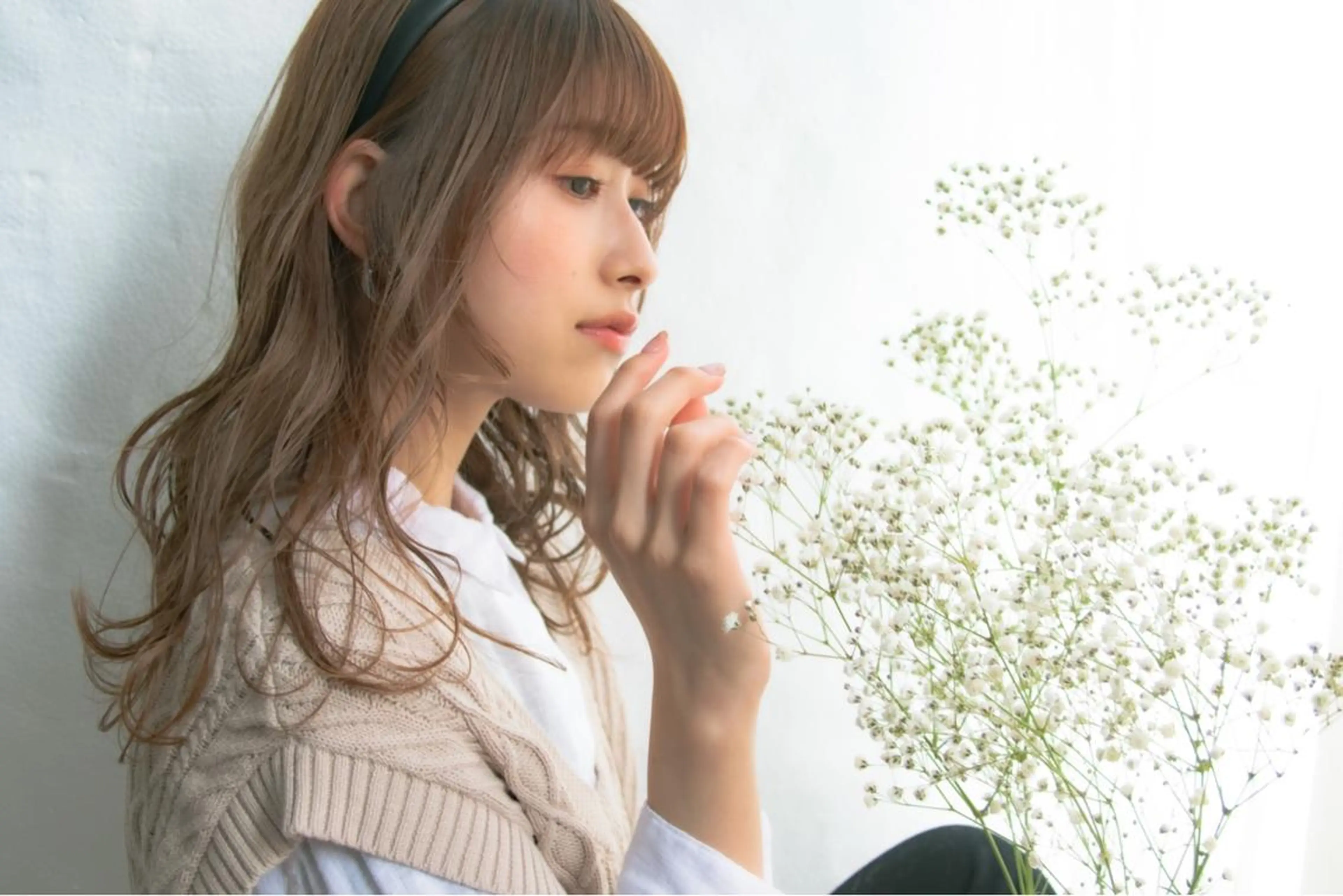 ミディアム Rico OFFICIALのヘアスタイル