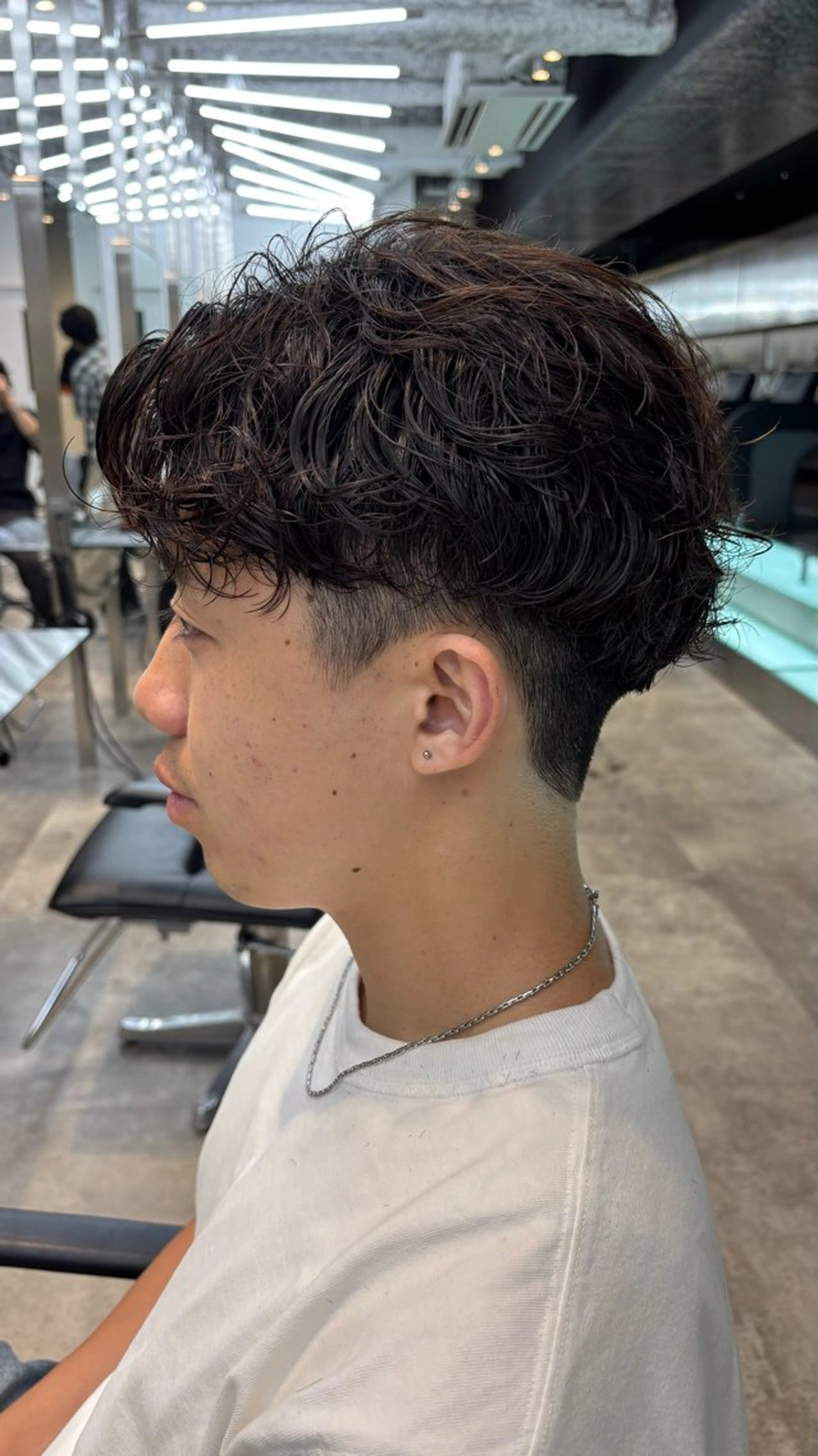 パーマ メンズ カット パーマ 高橋 晴のヘアスタイル