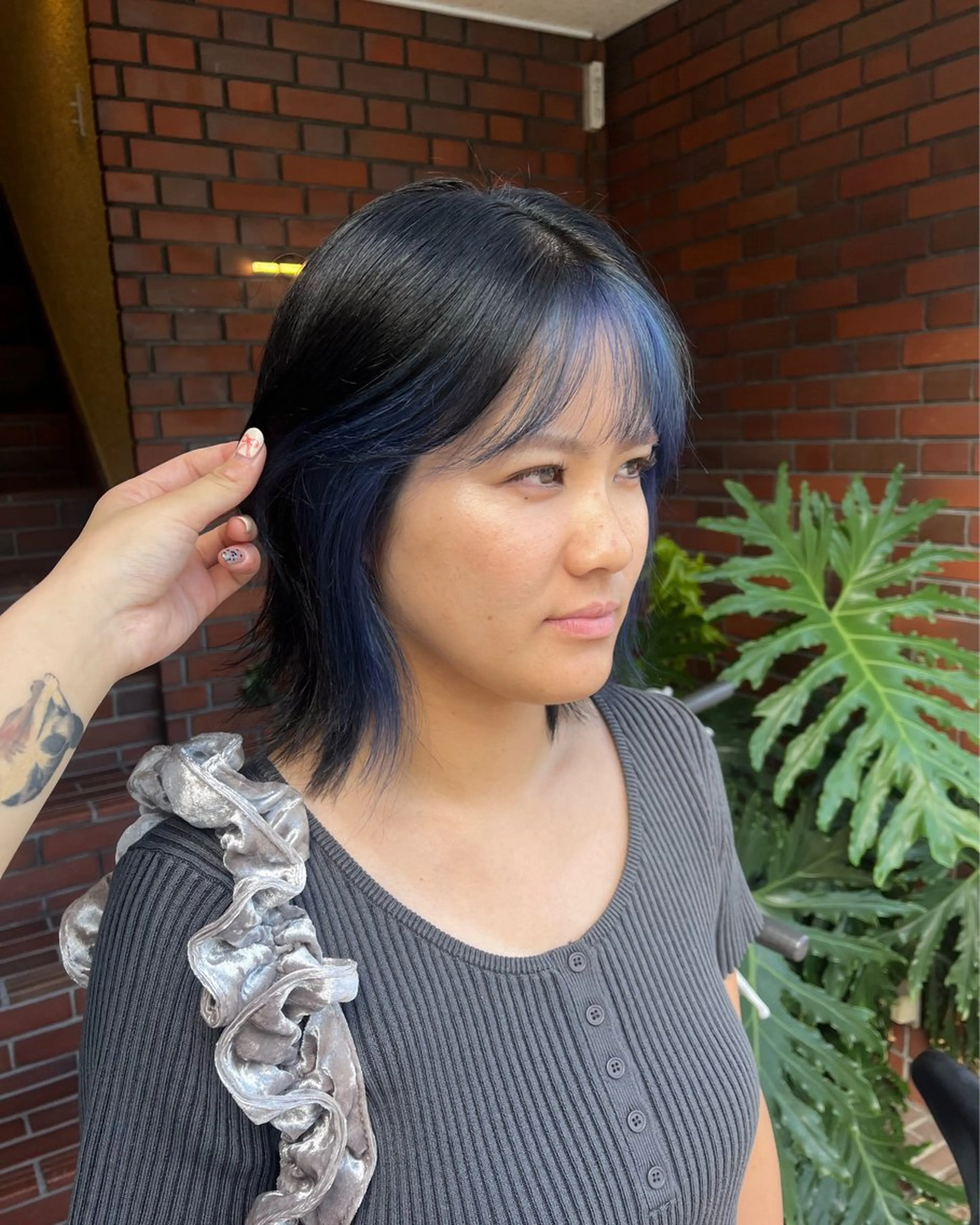 ミディアム ヘアカラー 凜 (りん)のヘアスタイル