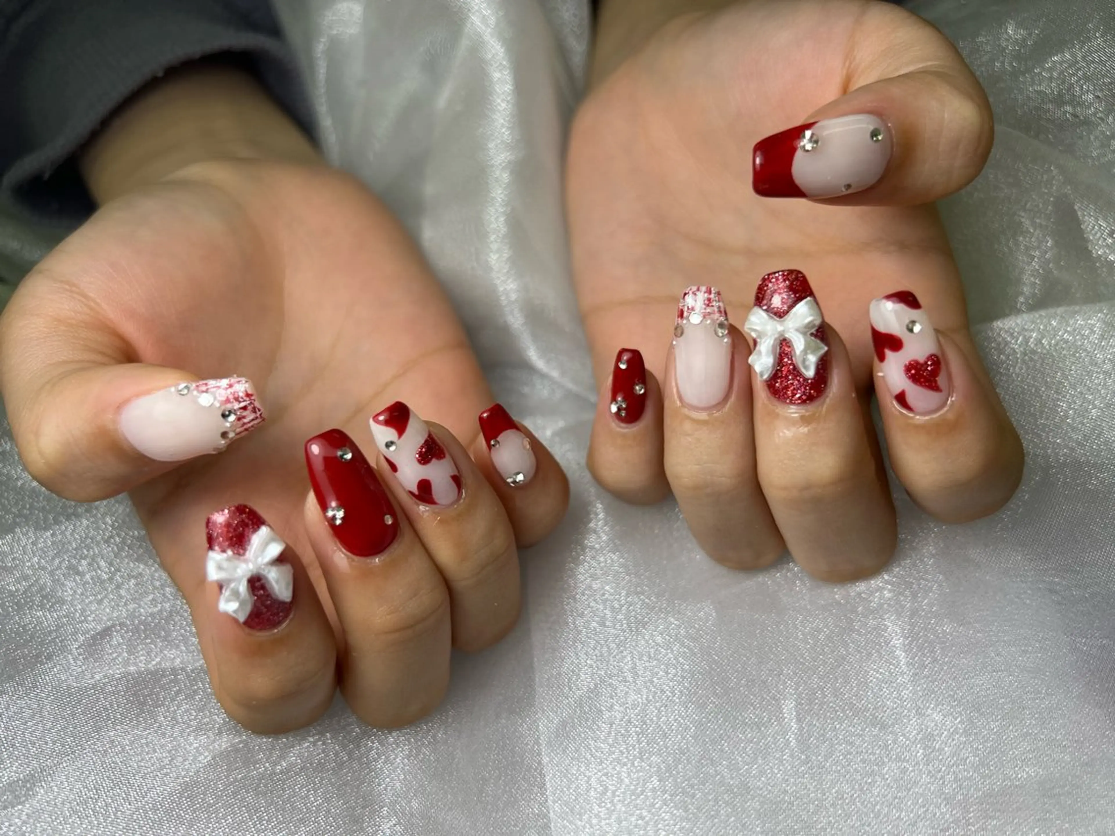 ネイル ハンドネイル Mana‪ ‪·͜· ❤︎‬のネイルデザイン