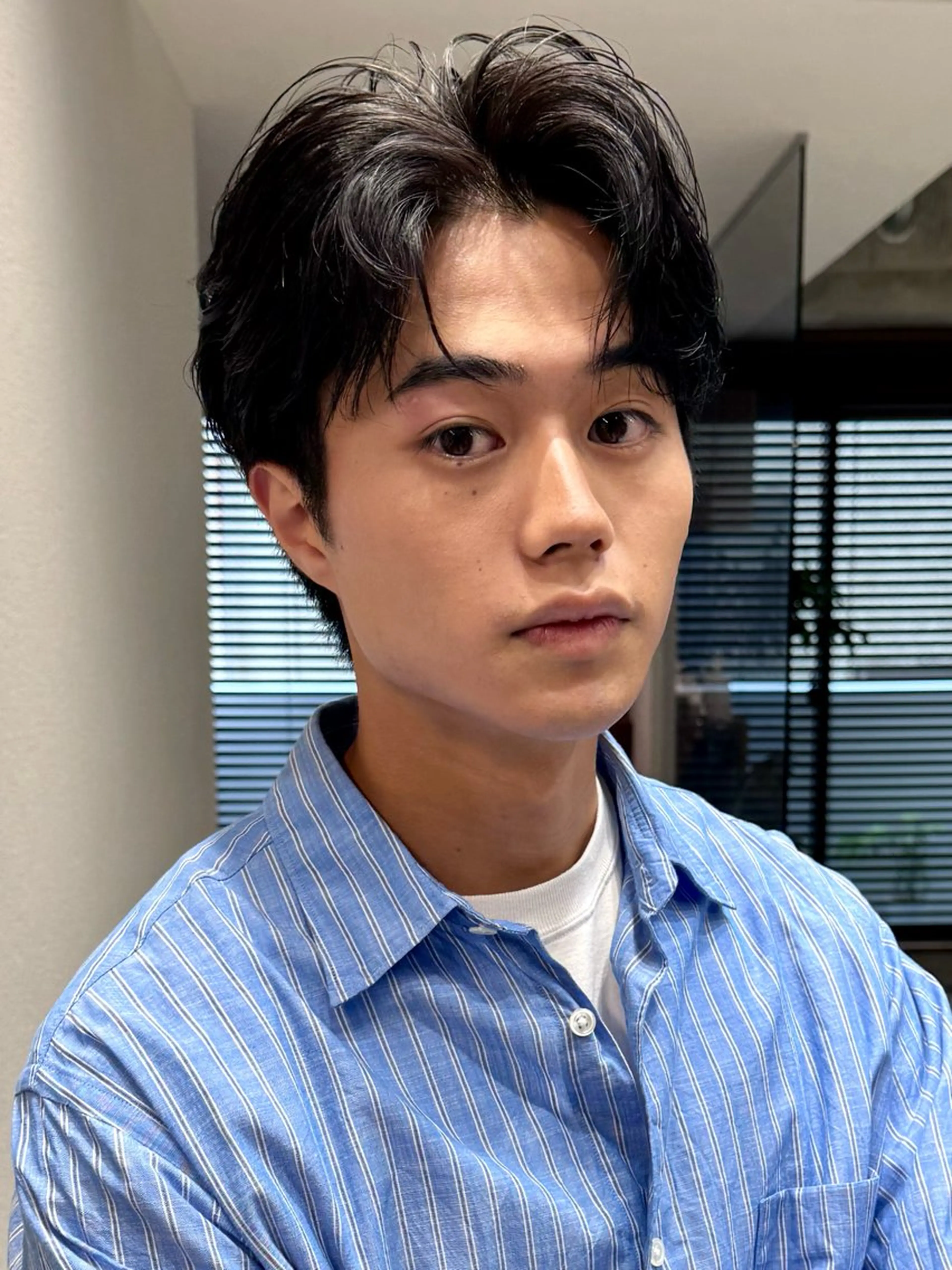 ショート カット パーマ 【メンズ特化】 新築New Openのヘアスタイル