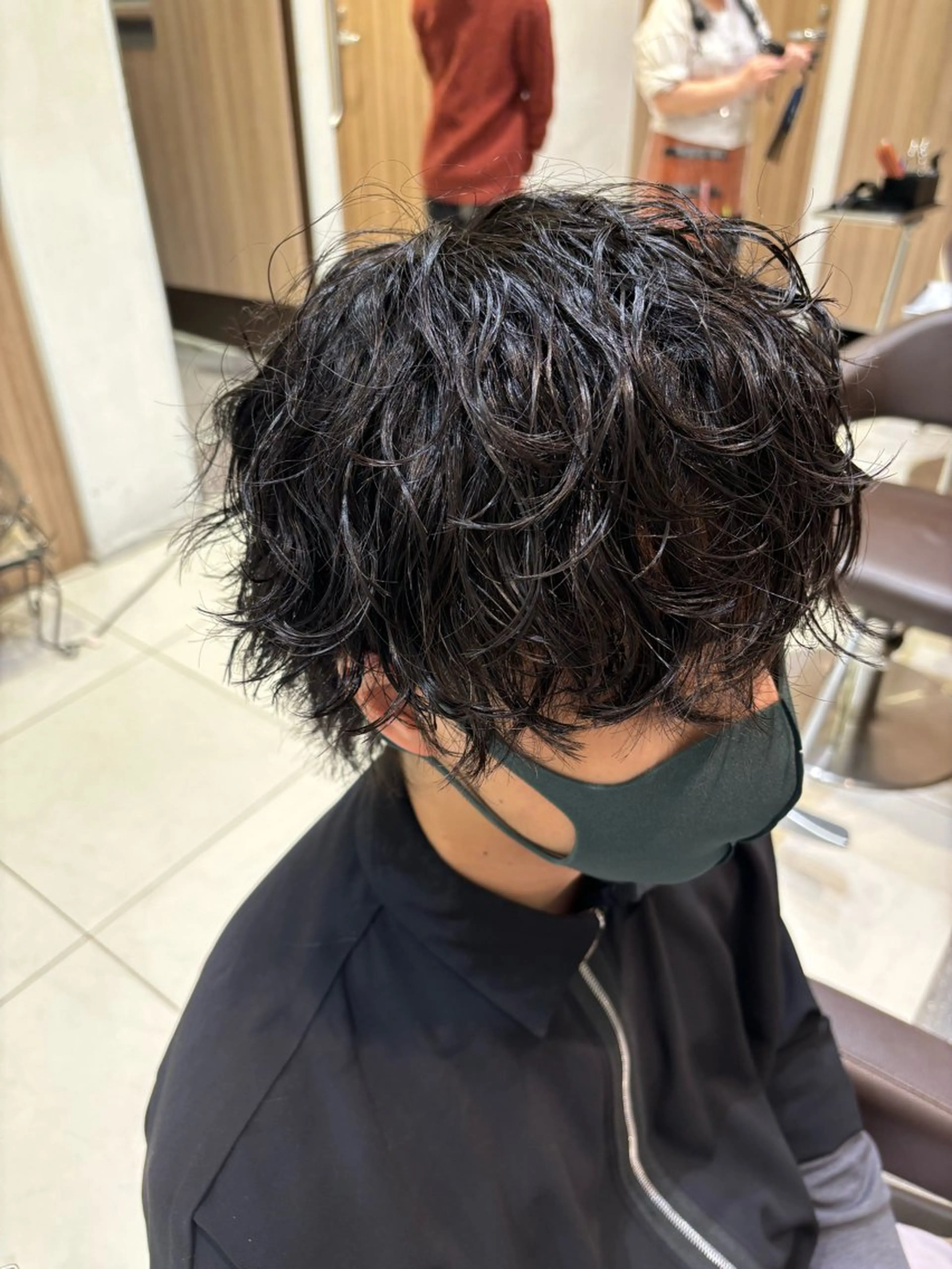 パーマ メンズ メンズパーマ 波巻きパーマ スパイラルパーマ 波巻きスパイラル・ カルマ/aoiのヘアスタイル