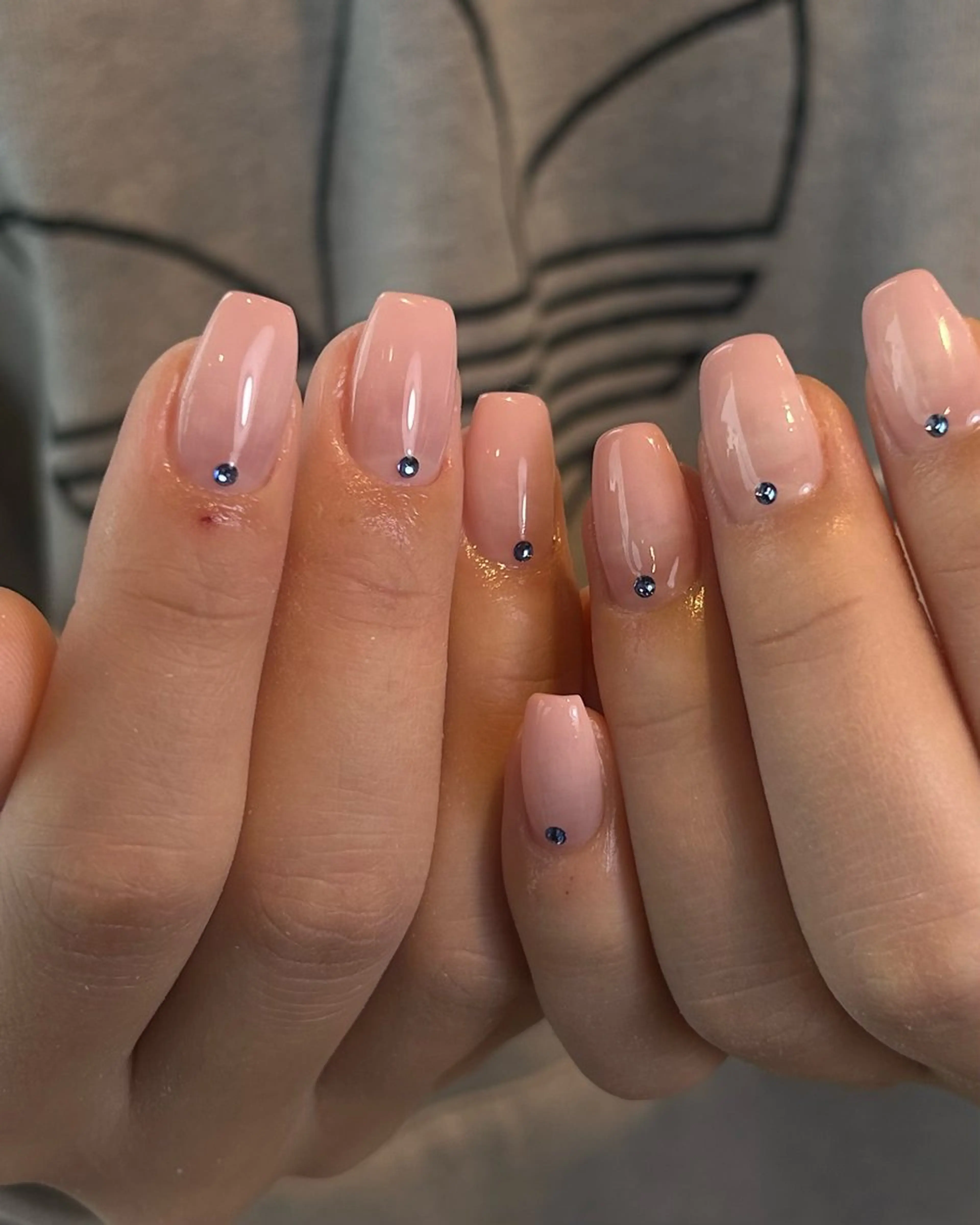 ネイル ストーンネイル Zen Neo 🪸YUKINE🪸のネイルデザイン