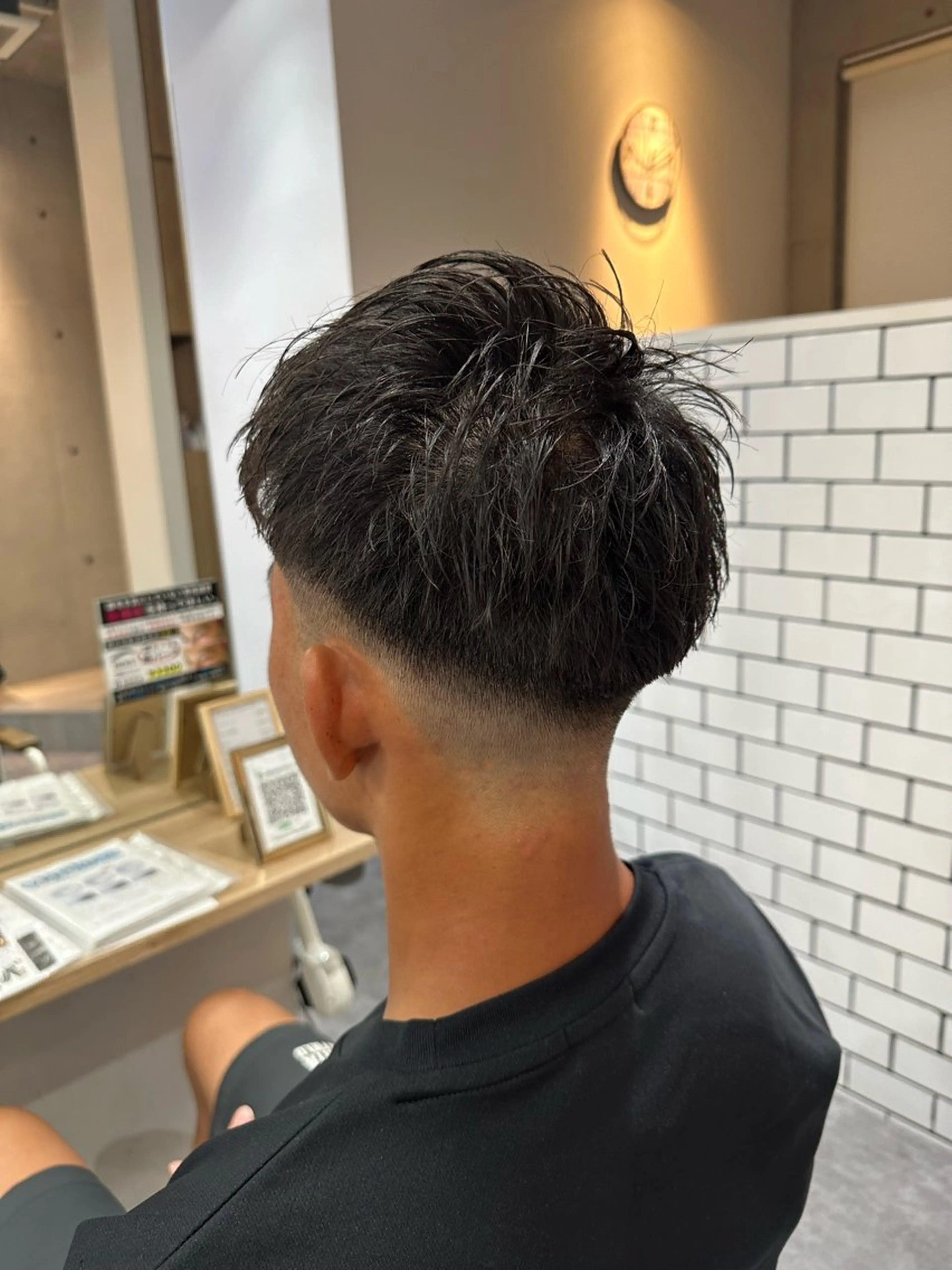 メンズ フェードカット カット 💎メンズカット /パーマ/細野💎のヘアスタイル