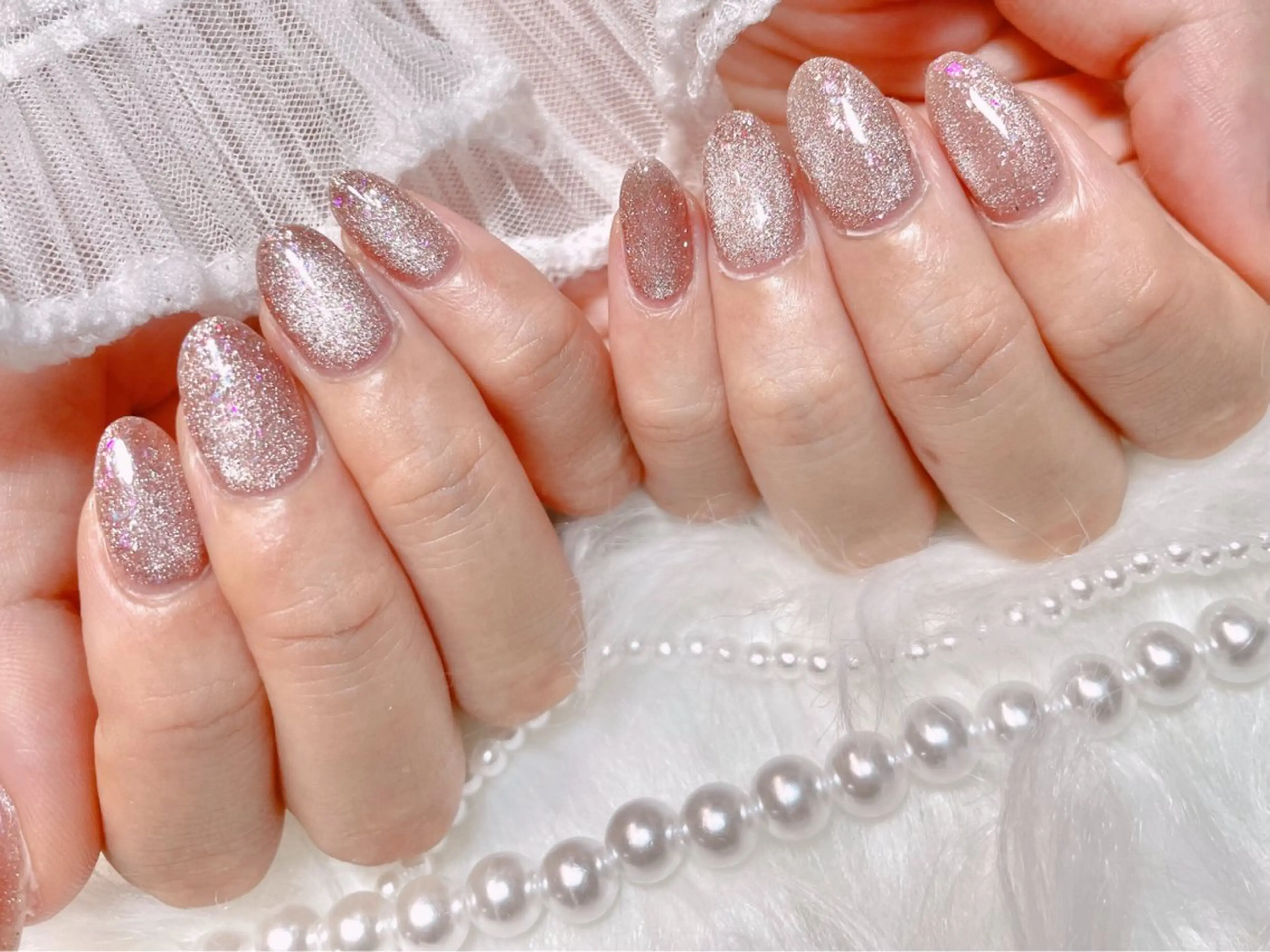 ネイル マグネットネイル ハンドネイル ゆりか ジョアアンジェ福島のネイルデザイン