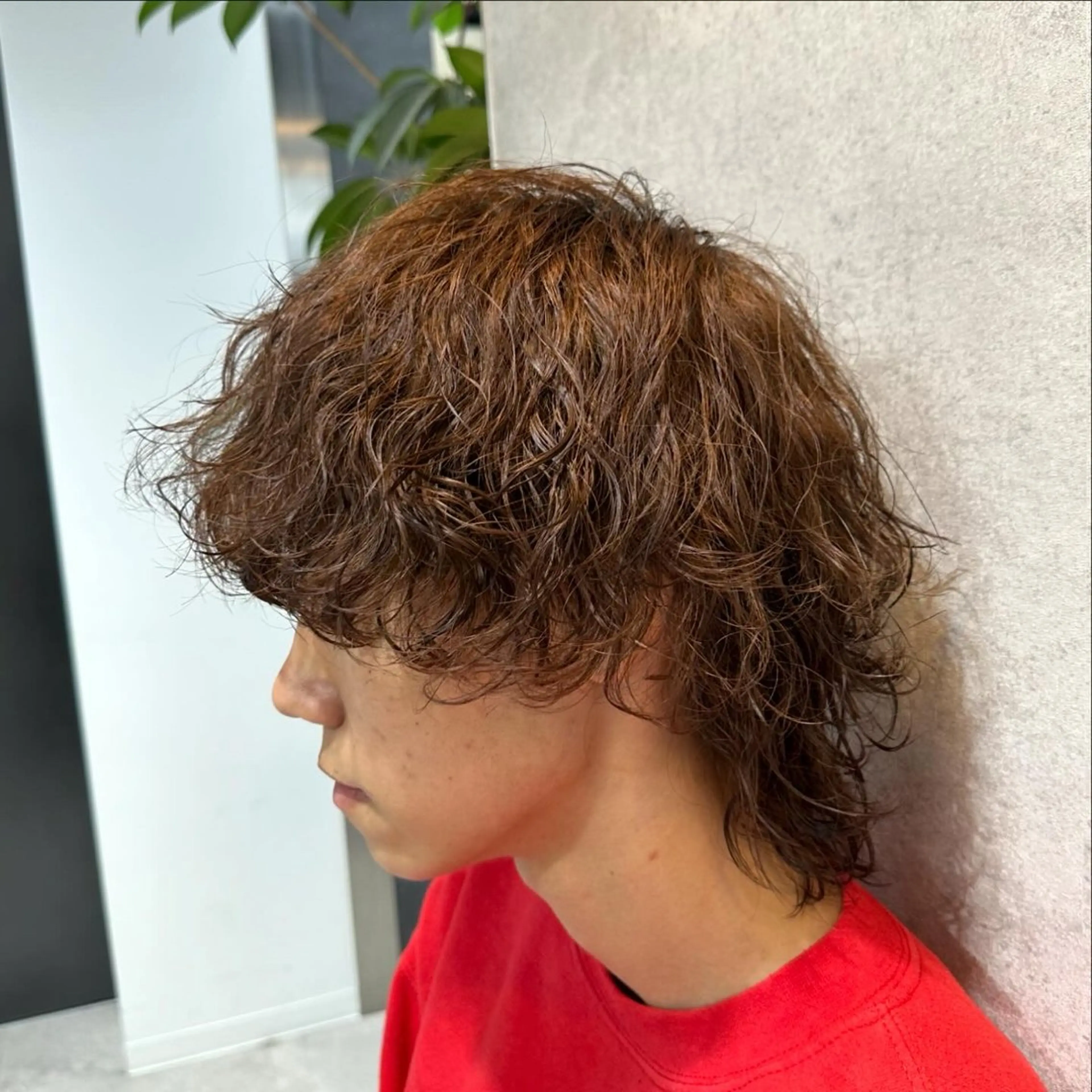 ショート パーマ メンズ メンズパーマ 波巻きパーマ カット パーマ 【メンズ特化】 サエキカズマのヘアスタイル